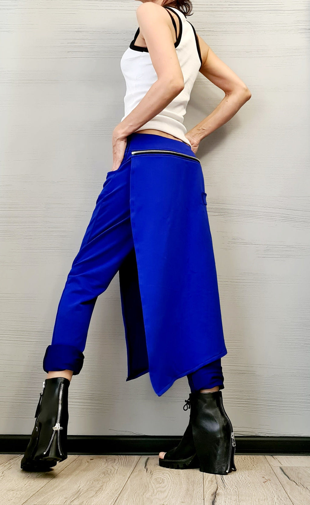Avant Garde Pants, Asymmetric Pants Women, Avant Garde Pants, Extravagant Pants, Casual Pants, Sexy Pants