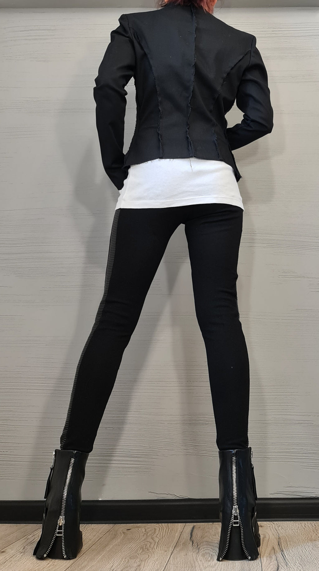 Extravagant Black Blazer, Avant Garde Women Blazer, Gothic Jacket,  Jacket, Steampunk Jacket, Party Jacket