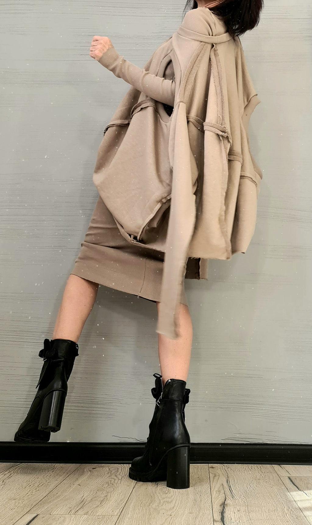 Designer Set, Women Cotton Dress Set, Two Piece Set, Short Long Dress Tunic Set, Gothic Set , Plus Size Set, Sexy Dress, NEW Collection