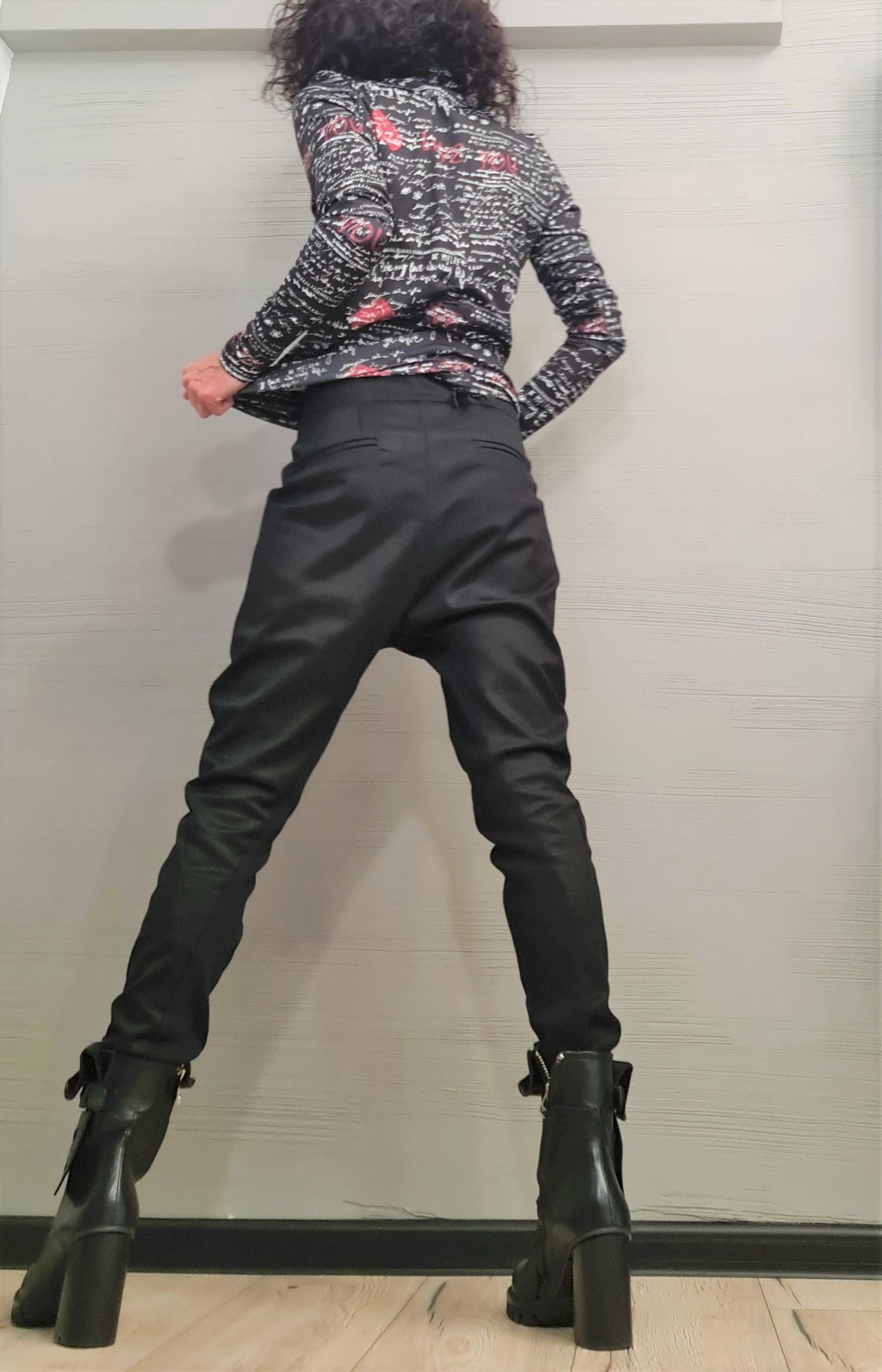 Extravagant Women Skinny Pants, New collection Pants, Women Pants, Cyberpunk Trousers, Black Sexy Pants, Gothic Pants