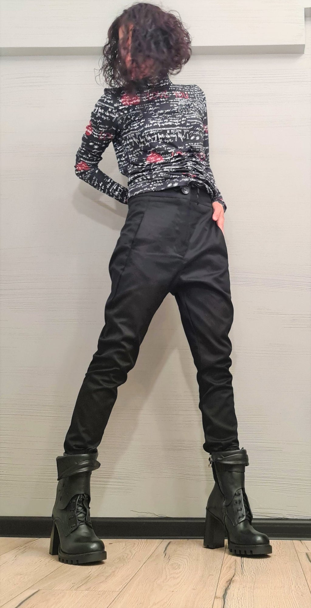 Extravagant Women Skinny Pants, New collection Pants, Women Pants, Cyberpunk Trousers, Black Sexy Pants, Gothic Pants