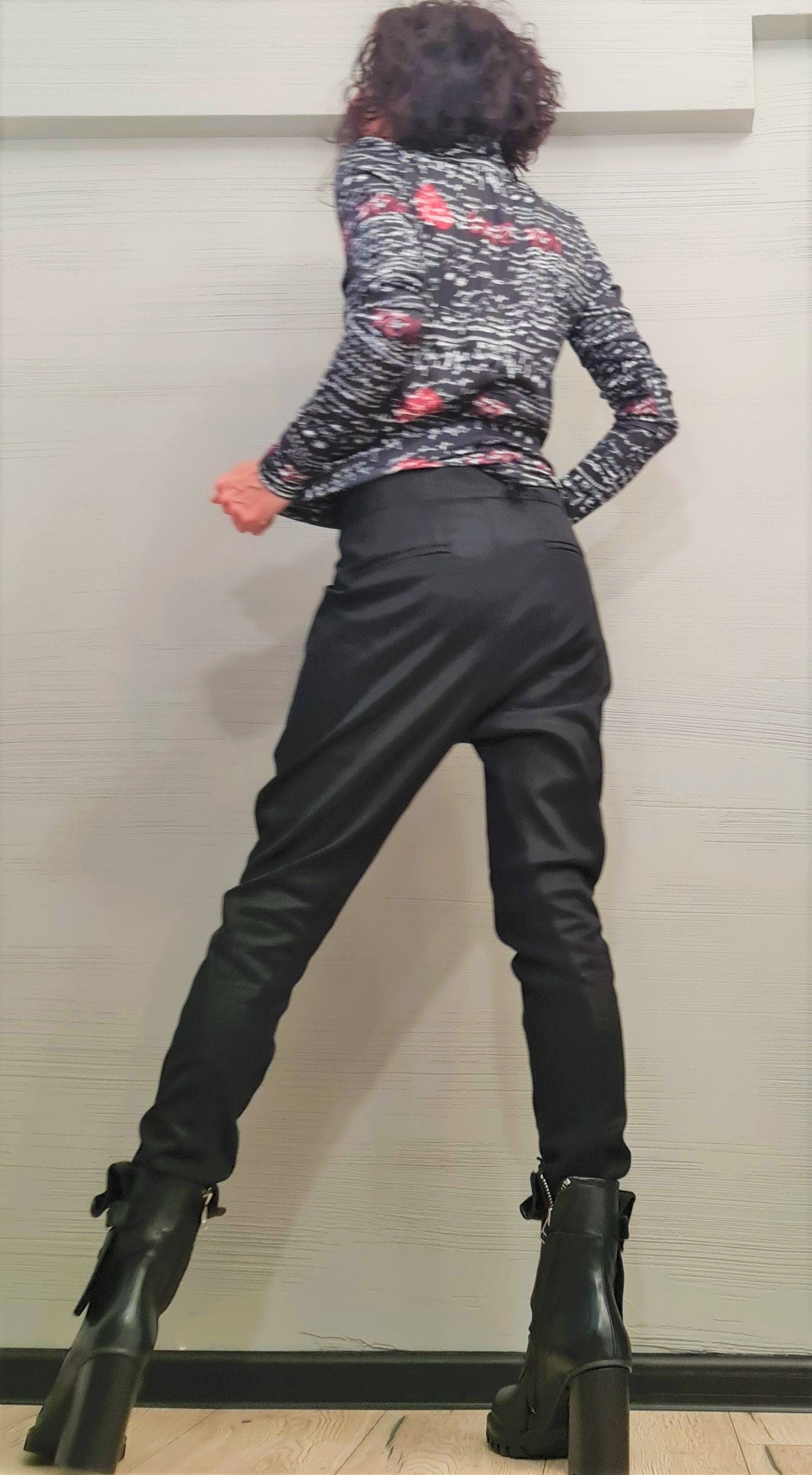 Extravagant Women Skinny Pants, New collection Pants, Women Pants, Cyberpunk Trousers, Black Sexy Pants, Gothic Pants