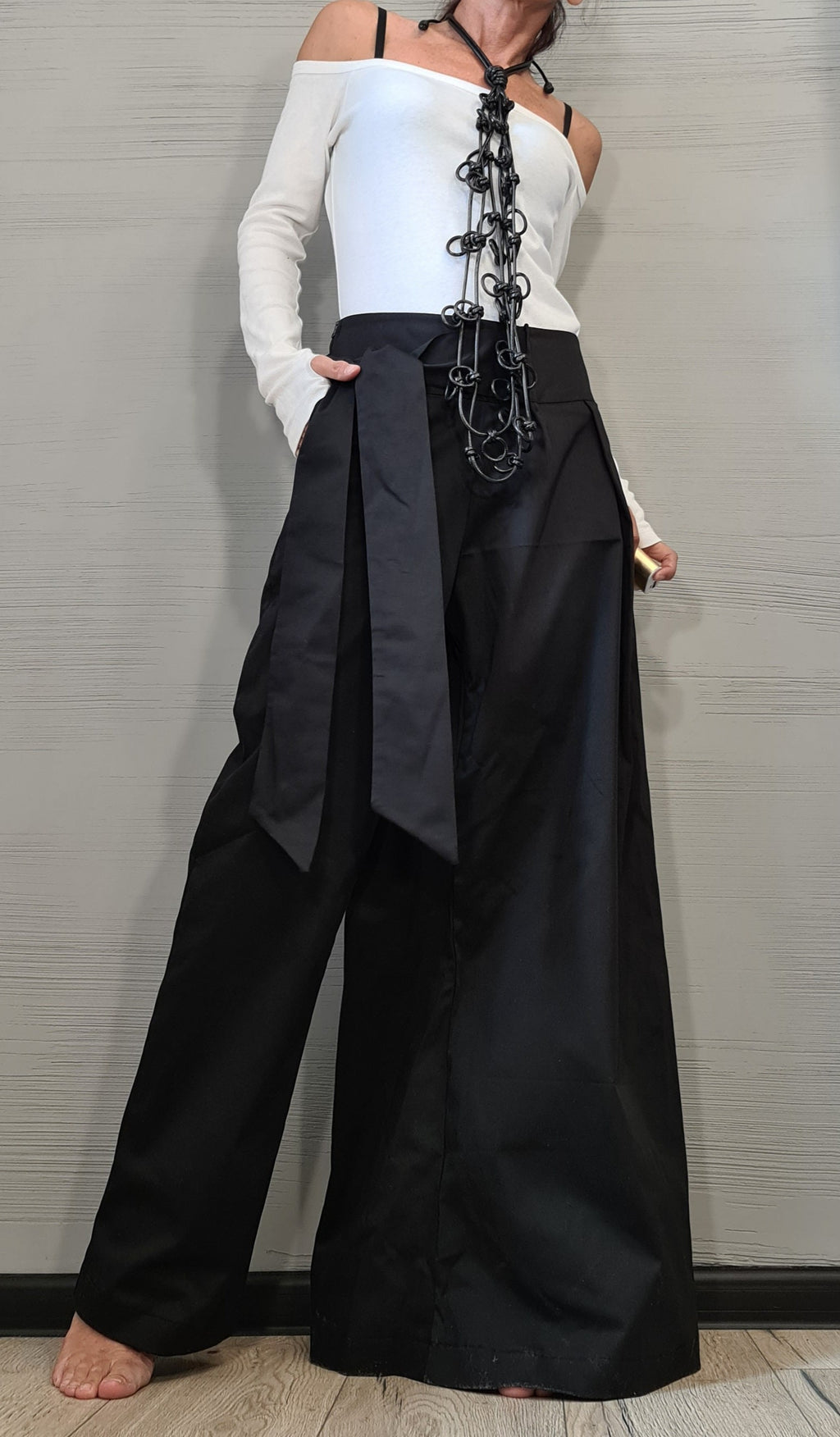 NEW Collection Cotton Sexy Blouse, Fitted Top Blouse, Extravagant Top, Avant Garde Blouse, Sexy Top, Thumb Holes