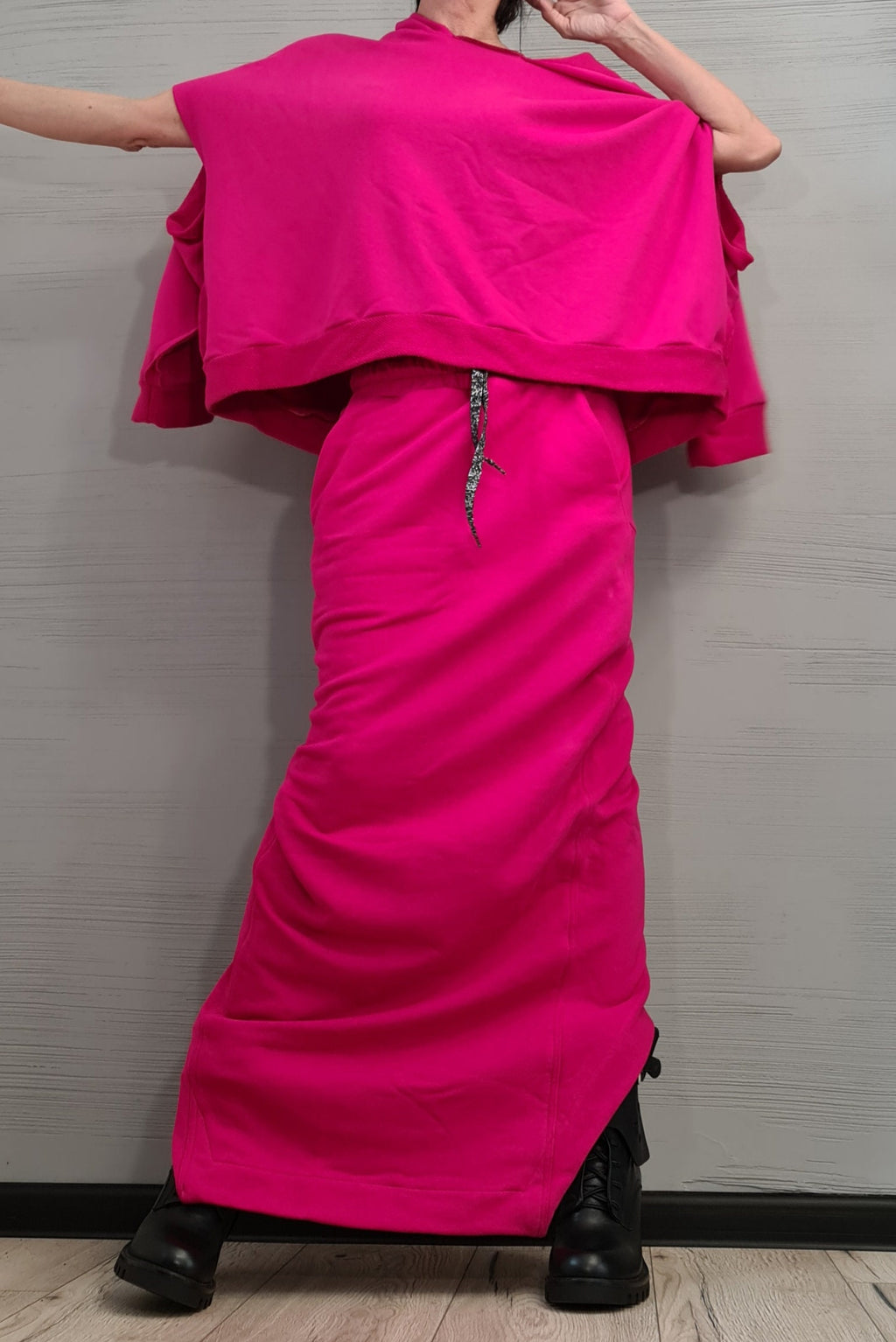 New collection Blouse And Skirt Set, Gothic Women Cotton Costume, Extravagant Women Casual Outfit, Sexy Women Suit