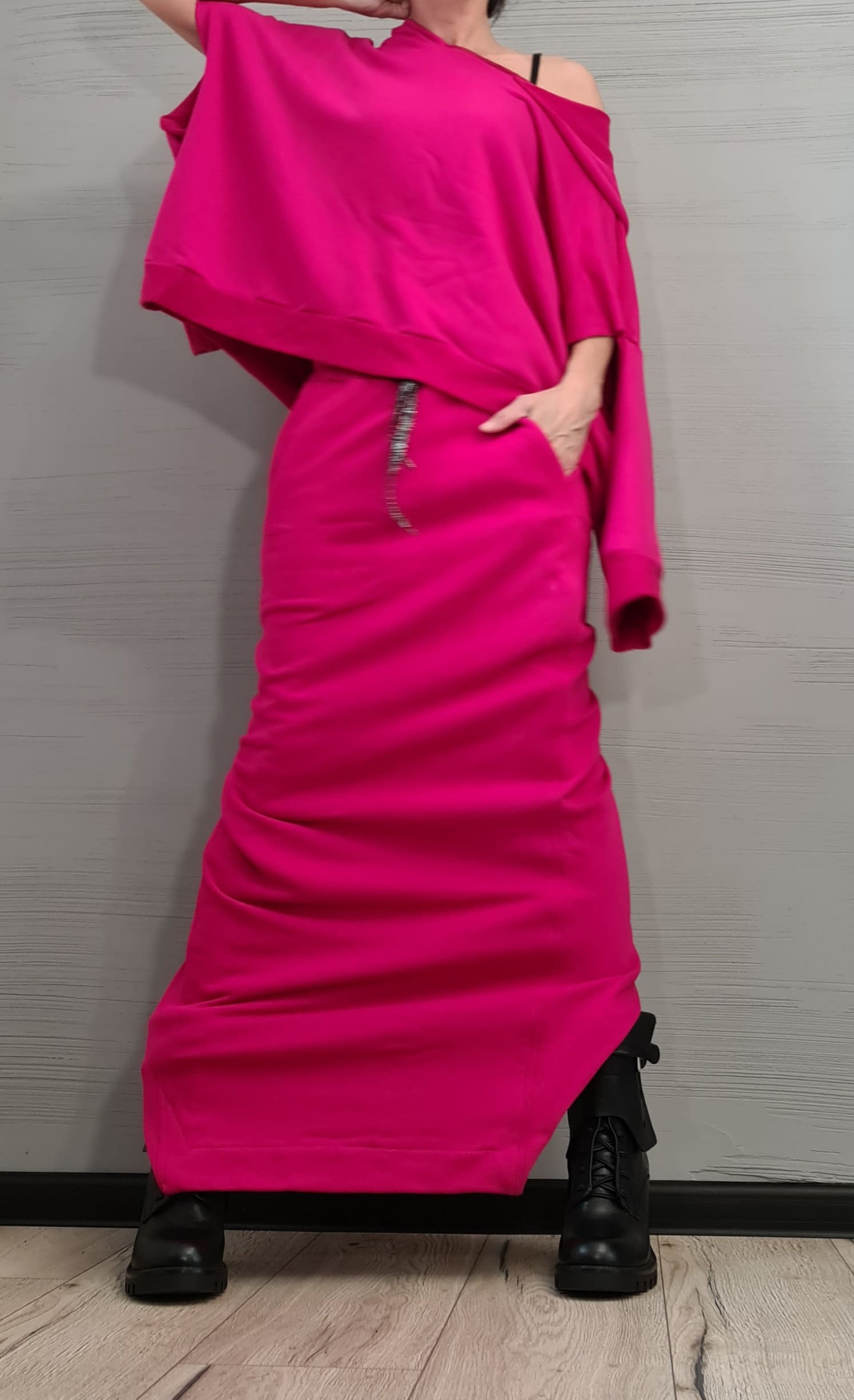 New collection Blouse And Skirt Set, Gothic Women Cotton Costume, Extravagant Women Casual Outfit, Sexy Women Suit