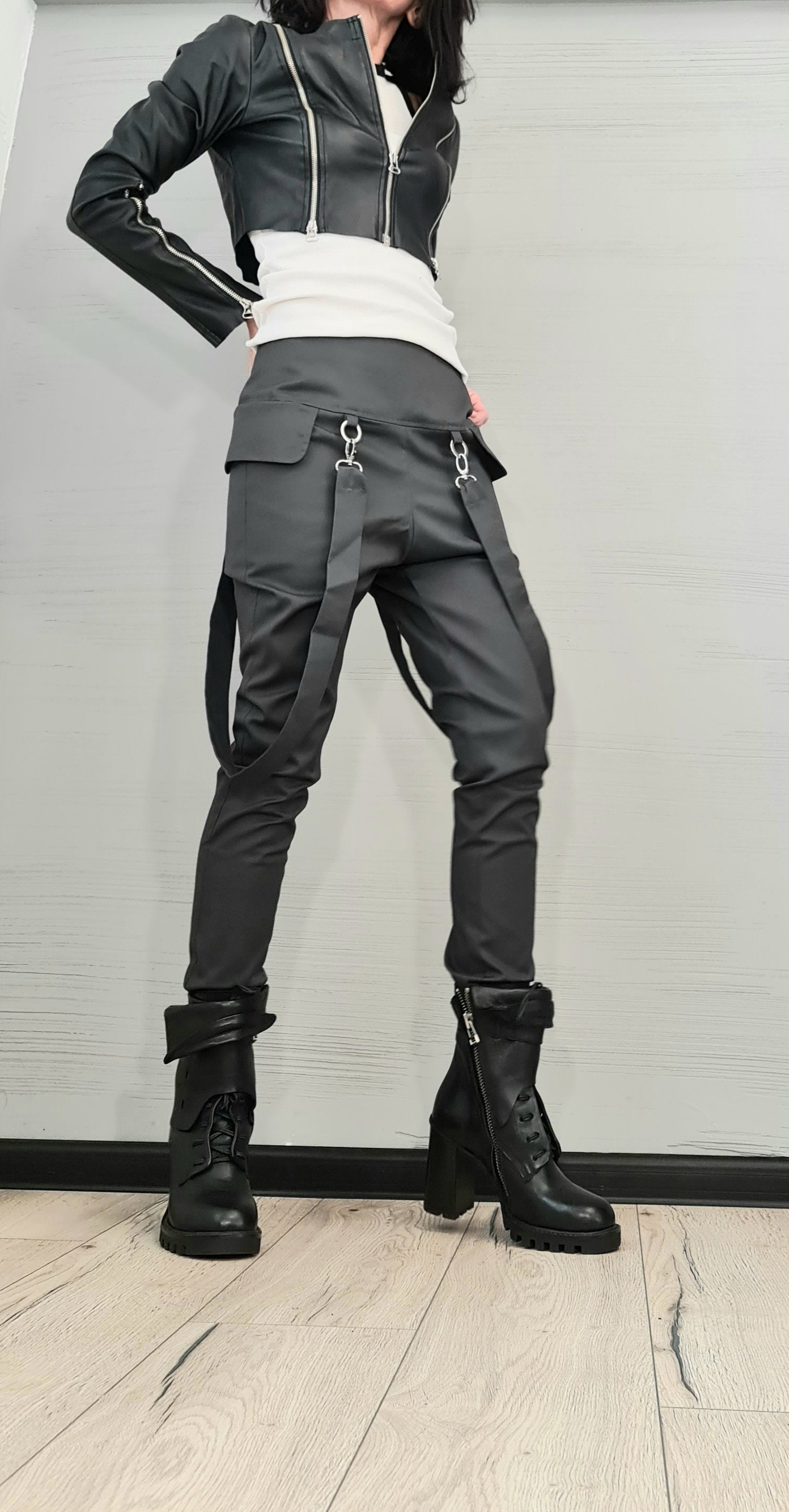 Extravagant Women Pants, Outer Pockets Pants, Women Harem Pants, New collection, Sexy Slim Fit Pants