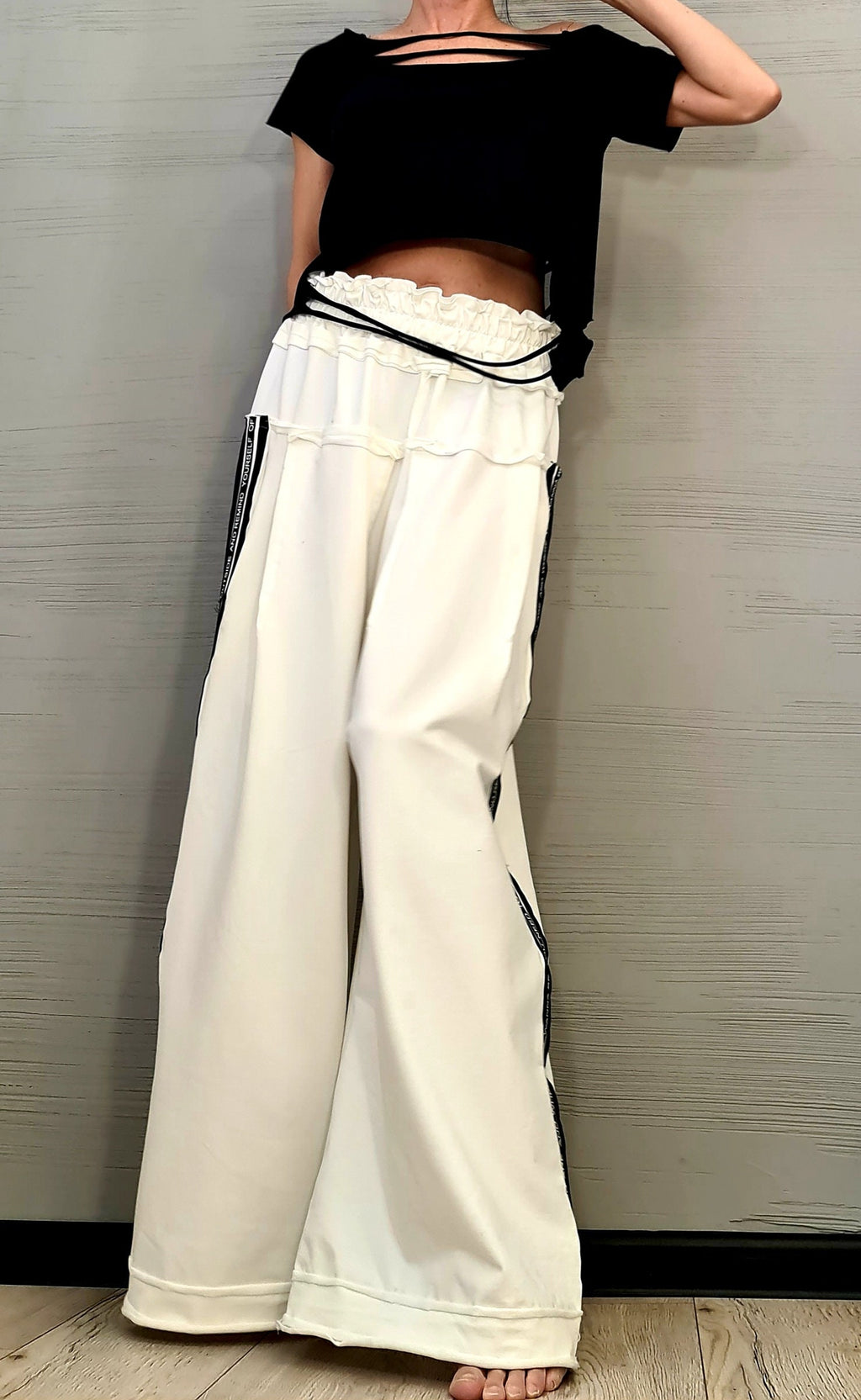 New collection Avant Garde Loose Pants, Harem Pants Women, Extravagant Cotton Pants, Casual Pants, Punk Pants, Loose Pants