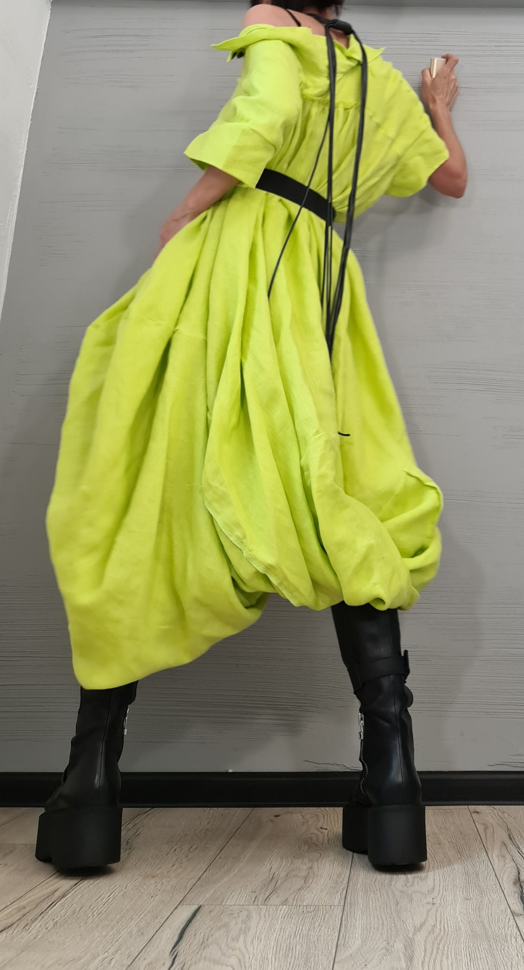 New collection Linen Asymmetric Shirt, Long Short Shirt, Avant Garde Tunic, Loose Tunic Shirt,Extravagant Shirt, Oversize Tunic