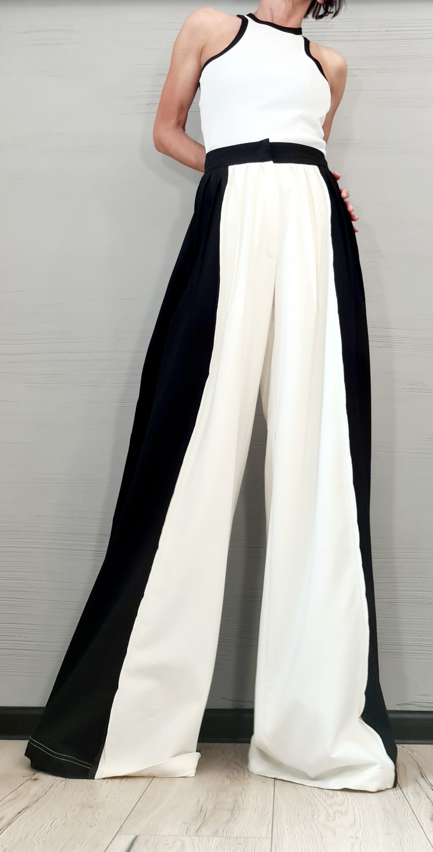 New collection Avant Garde Loose Pants, Harem Pants Women, Extravagant Cotton Pants, Casual Pants, Sexy Pants, Loose Pants