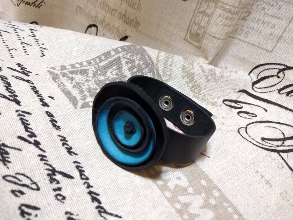 Leather Bracelet Extravagant Leather Jewelry HandMade Leather Jewelry Christmas gift for her