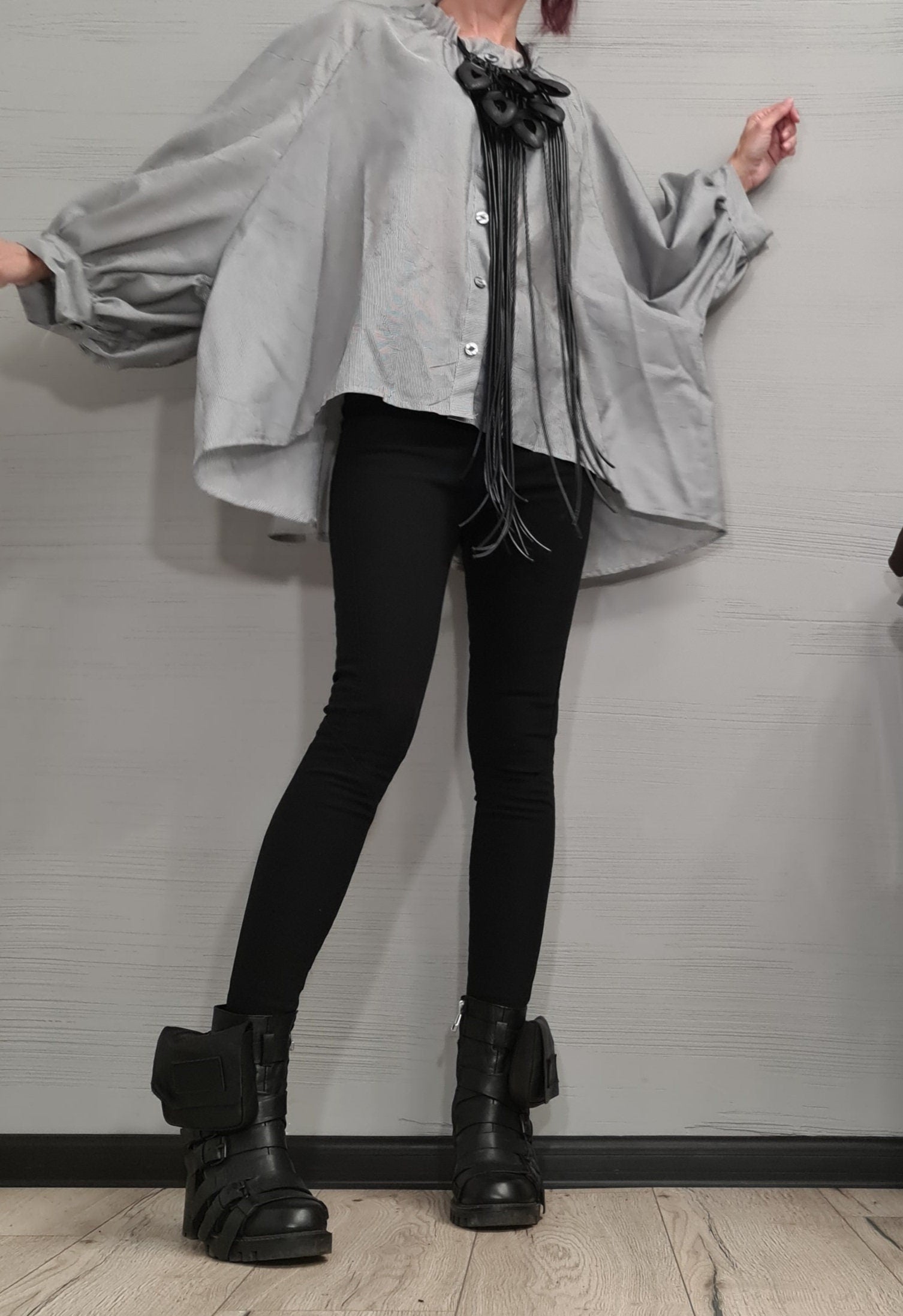 Asymmetric Shirt,  Avant Garde Tunic, Loose Tunic Shirt,Extravagant Shirt, Tunic Shirt, New collection