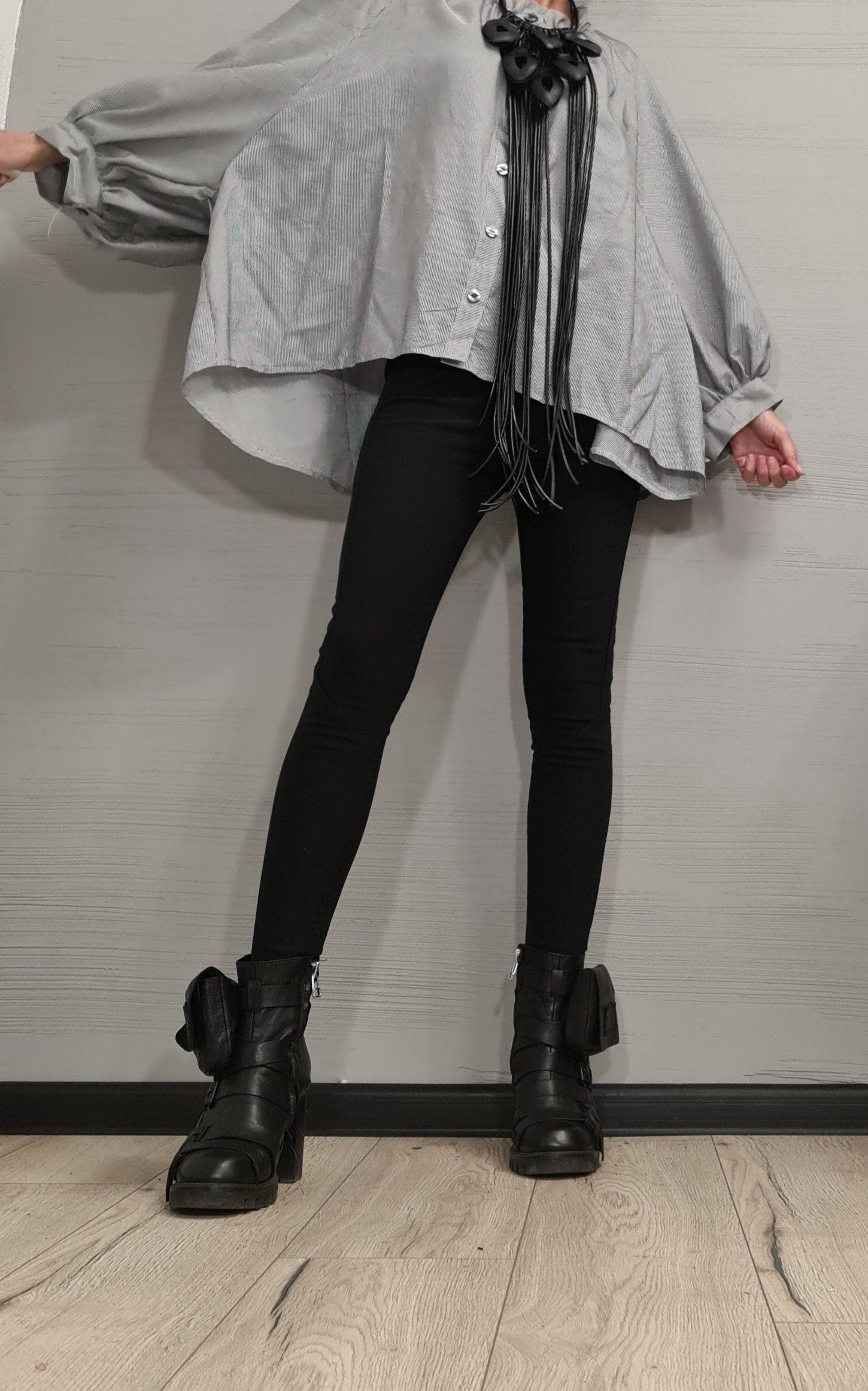 Asymmetric Shirt,  Avant Garde Tunic, Loose Tunic Shirt,Extravagant Shirt, Tunic Shirt, New collection