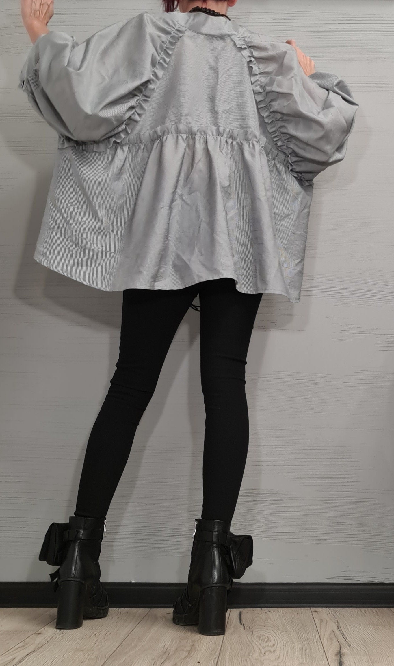 Asymmetric Shirt,  Avant Garde Tunic, Loose Tunic Shirt,Extravagant Shirt, Tunic Shirt, New collection