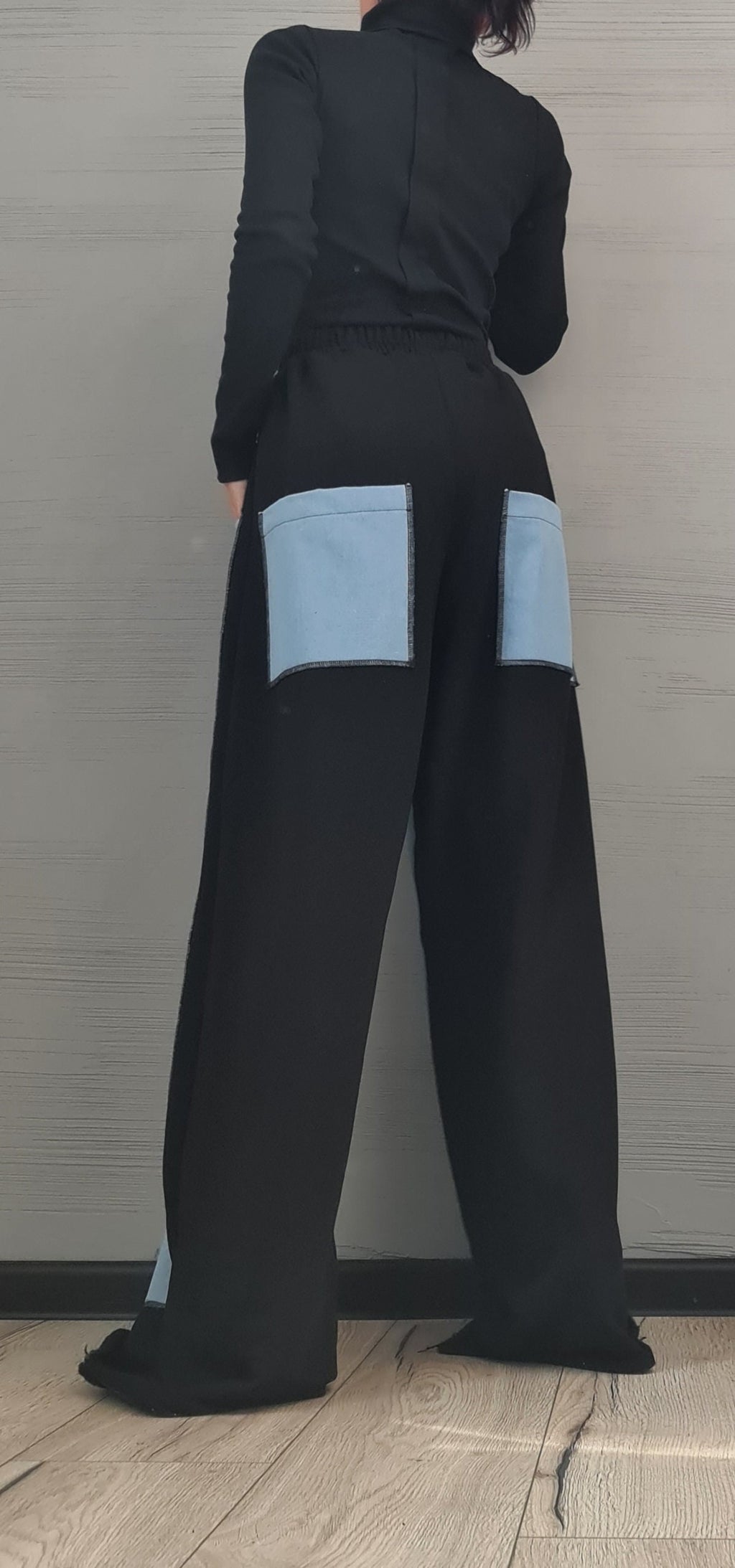 New collection Avant Garde Loose Pants, Harem Pants Women, Extravagant Cotton Pants, Asymmetric Pants, Loose Pants