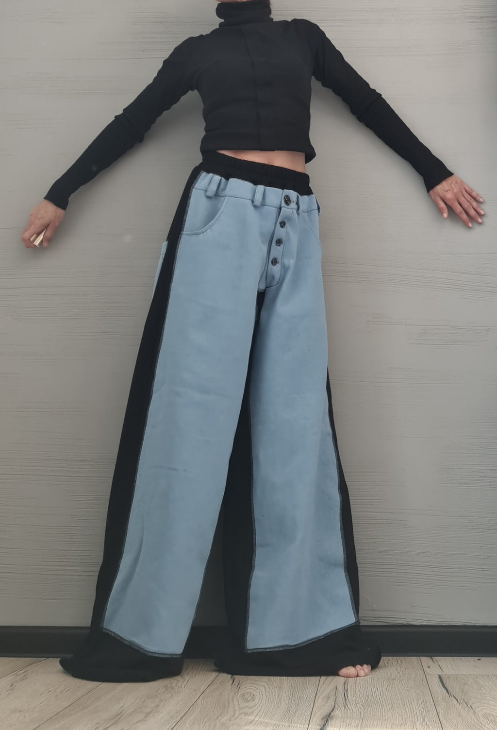 New collection Avant Garde Loose Pants, Harem Pants Women, Extravagant Cotton Pants, Asymmetric Pants, Loose Pants