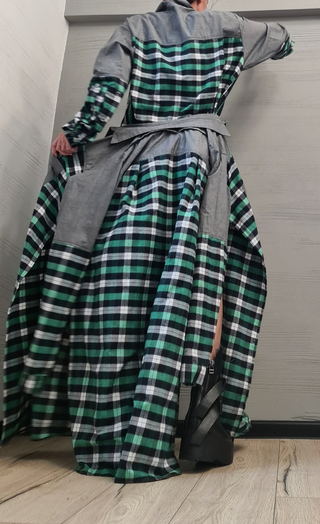 Deconstructed Shirt, Asymmetric Shirt, Long Short Shirt Dress, Avant Garde Tunic, Loose Tunic Shirt, Extravagant Shirt, New collection