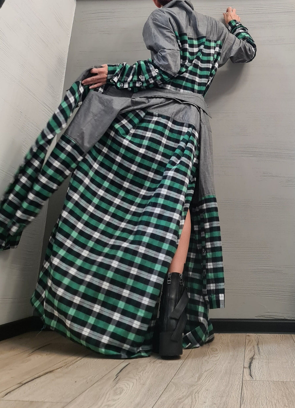 Deconstructed Shirt, Asymmetric Shirt, Long Short Shirt Dress, Avant Garde Tunic, Loose Tunic Shirt, Extravagant Shirt, New collection