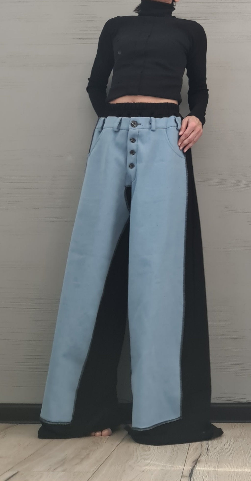 New collection Avant Garde Loose Pants, Harem Pants Women, Extravagant Cotton Pants, Asymmetric Pants, Loose Pants