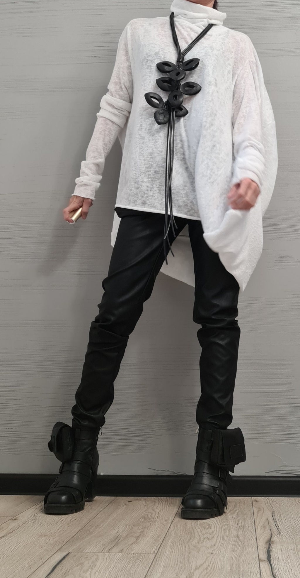 New collection Asymmetrical tunic, Avant Garde Tunic, Loose Tunic, Deconstructed Top, Oversize Tunic, Casual Long Sleeve Top