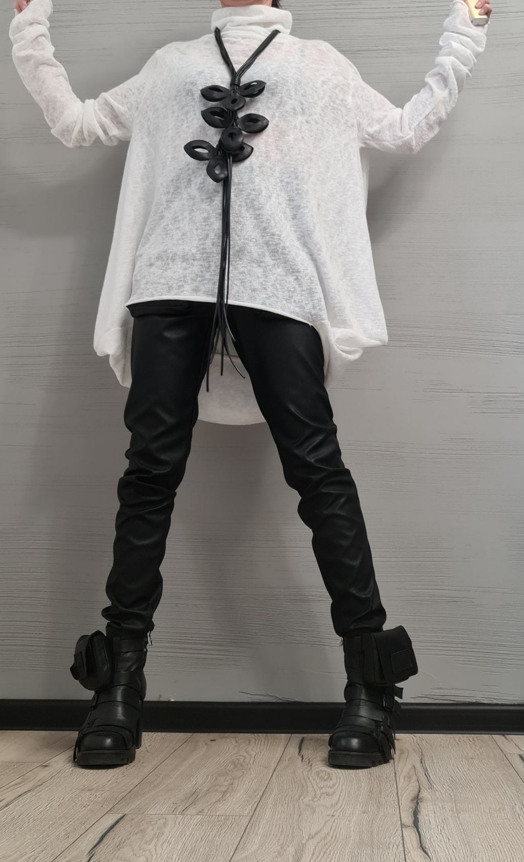 New collection Asymmetrical tunic, Avant Garde Tunic, Loose Tunic, Deconstructed Top, Oversize Tunic, Casual Long Sleeve Top