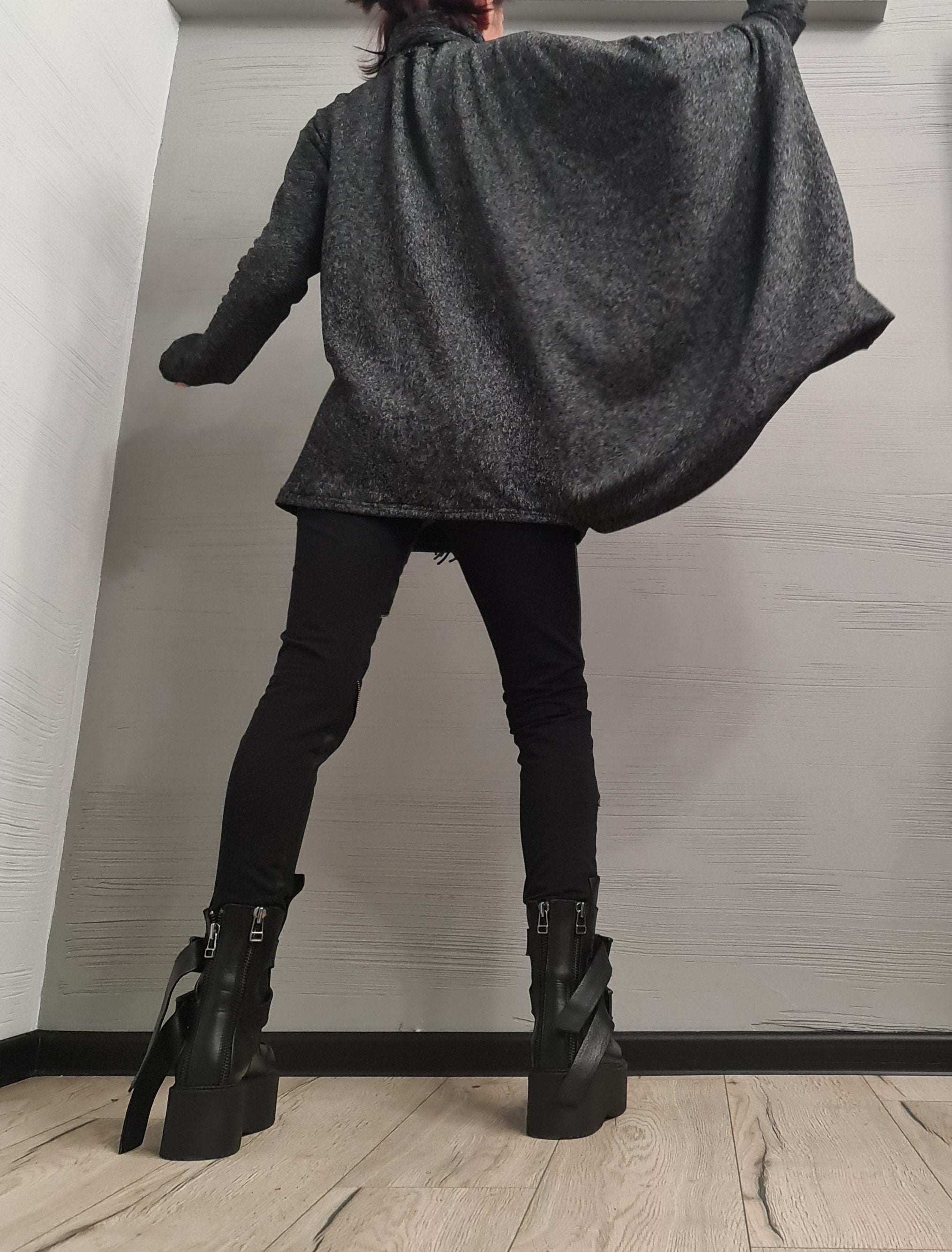 Asymmetrical tunic, Avant Garde Tunic, Loose Tunic, Deconstructed Top, Gothic tunic, New collection