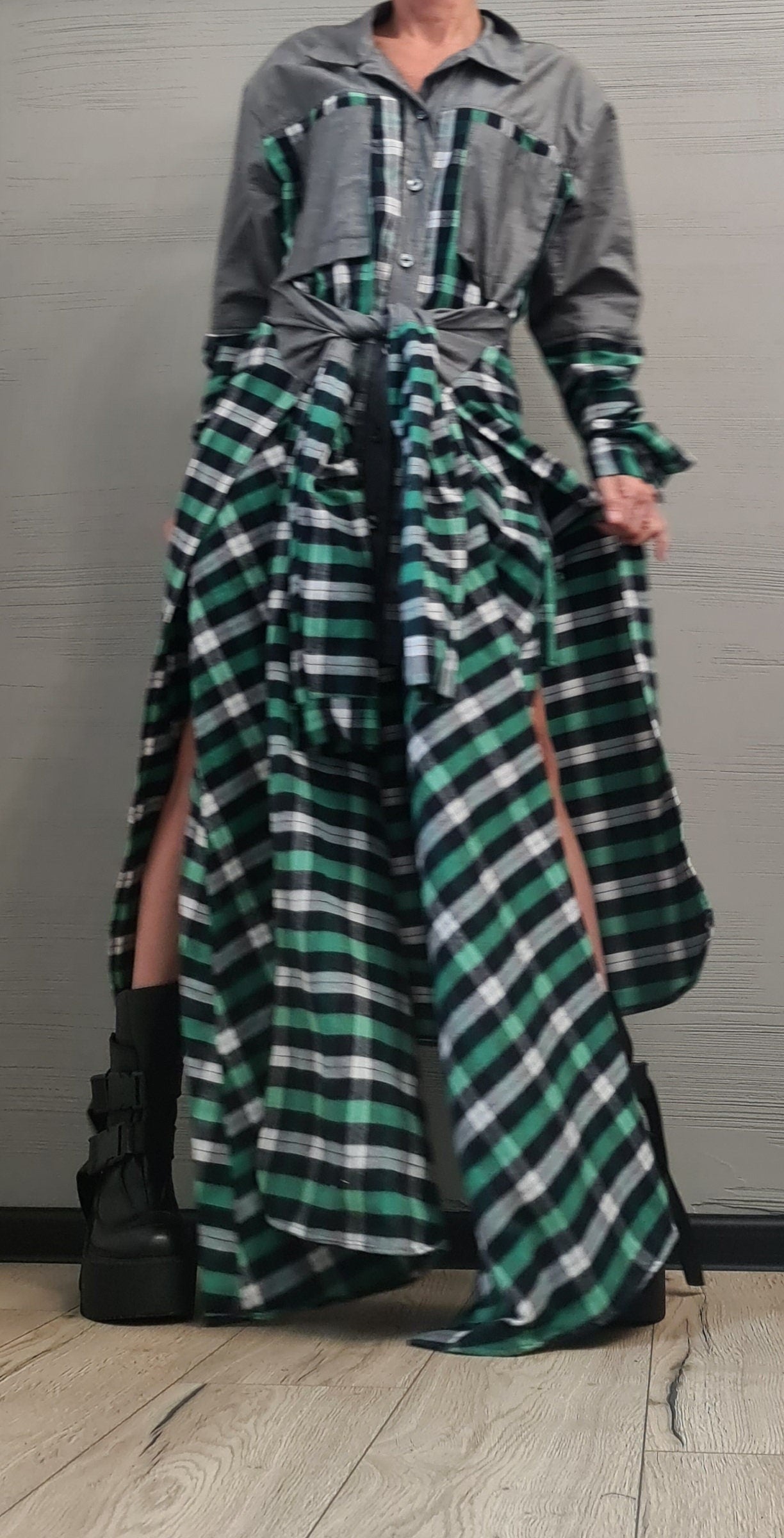 Deconstructed Shirt, Asymmetric Shirt, Long Short Shirt Dress, Avant Garde Tunic, Loose Tunic Shirt, Extravagant Shirt, New collection