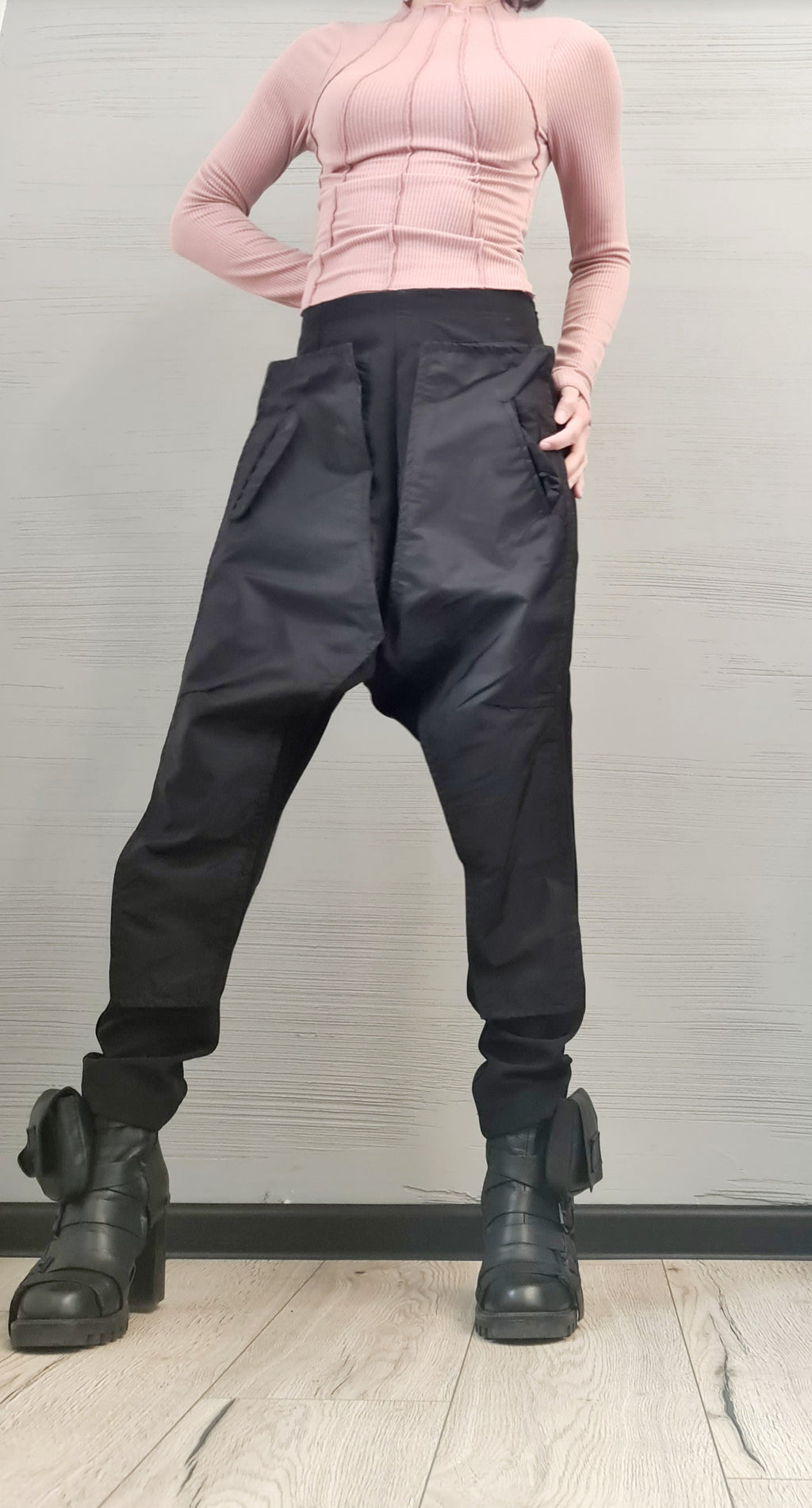 Extravagant Pants, Harem Casual Pants, Urban Pants, Loose Pants, Punk Pants, Gothic Pants, Outer pockets, New collection