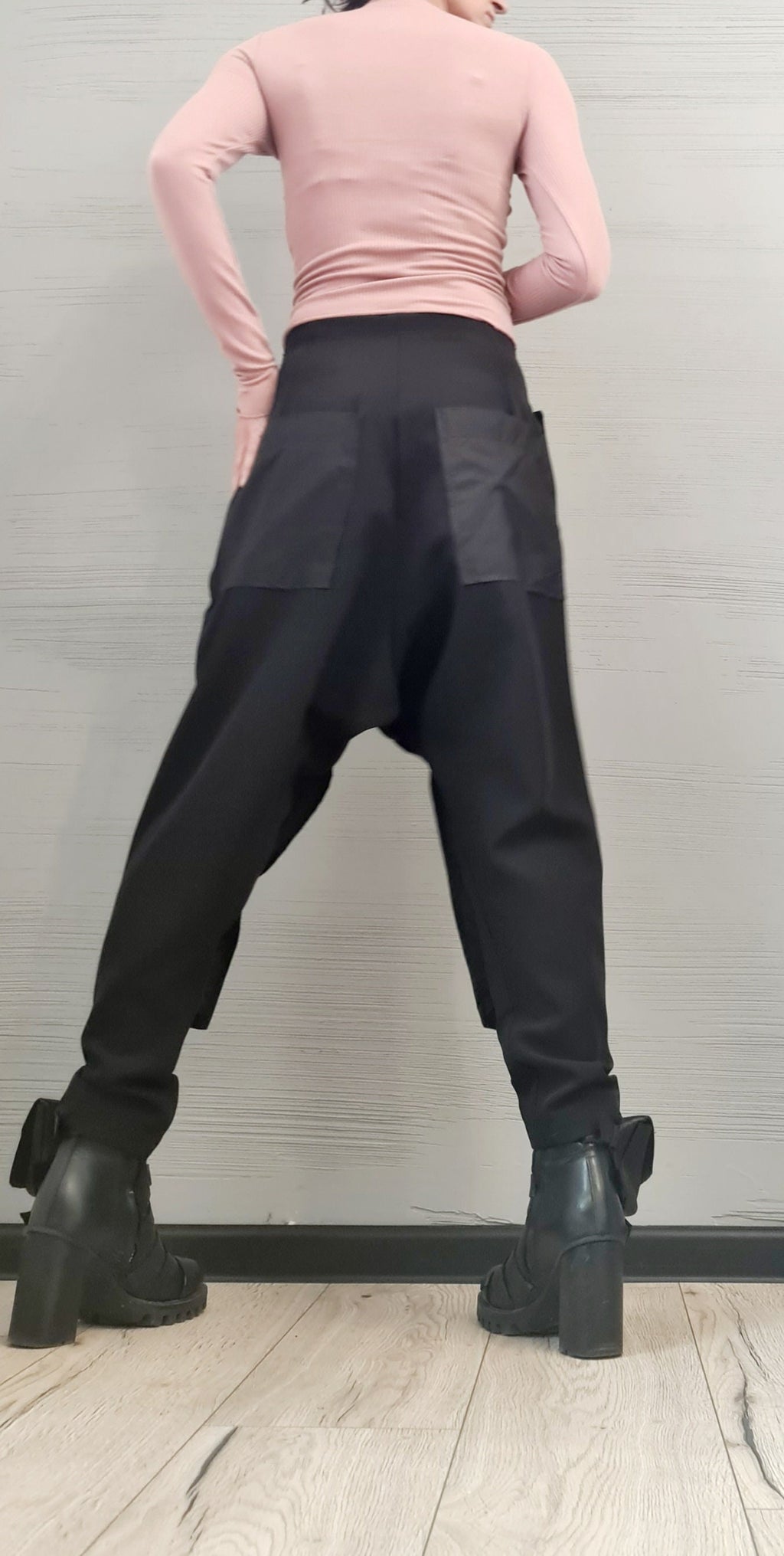 Extravagant Pants, Harem Casual Pants, Urban Pants, Loose Pants, Punk Pants, Gothic Pants, Outer pockets, New collection