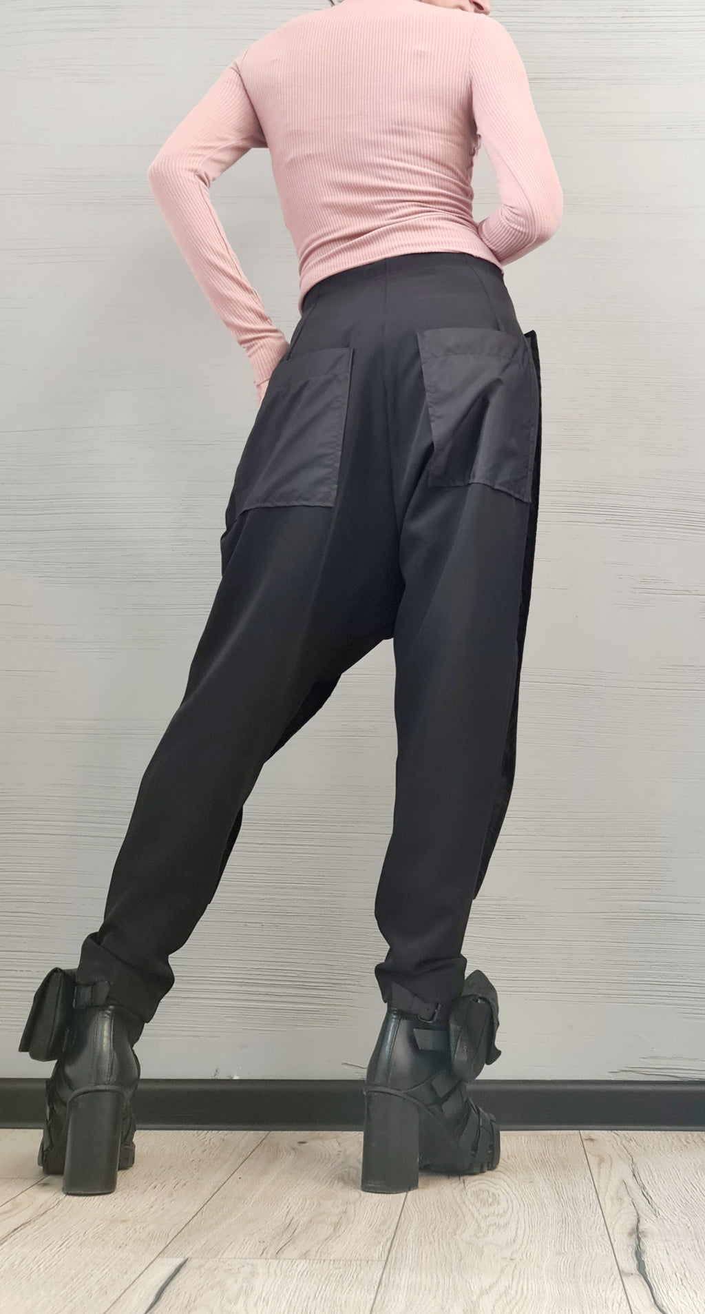 Extravagant Pants, Harem Casual Pants, Urban Pants, Loose Pants, Punk Pants, Gothic Pants, Outer pockets, New collection