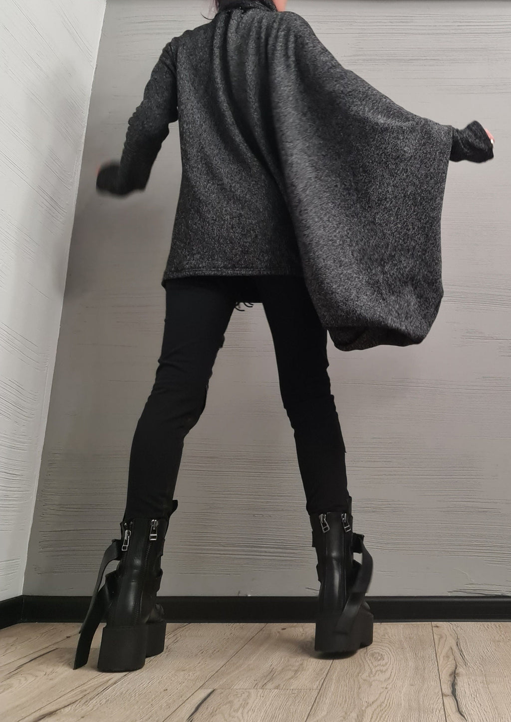 Asymmetrical tunic, Avant Garde Tunic, Loose Tunic, Deconstructed Top, Gothic tunic, New collection