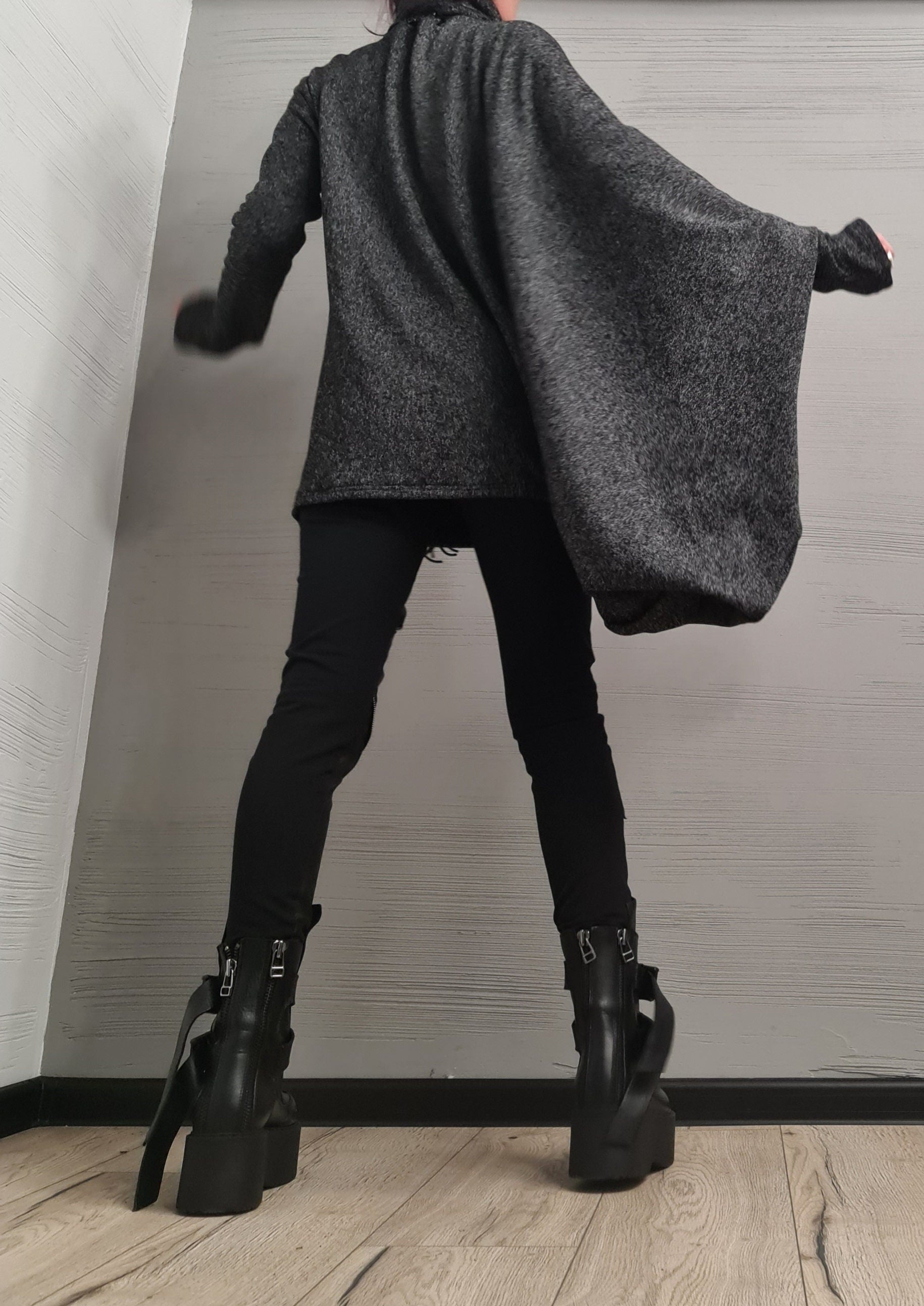 Asymmetrical tunic, Avant Garde Tunic, Loose Tunic, Deconstructed Top, Gothic tunic, New collection