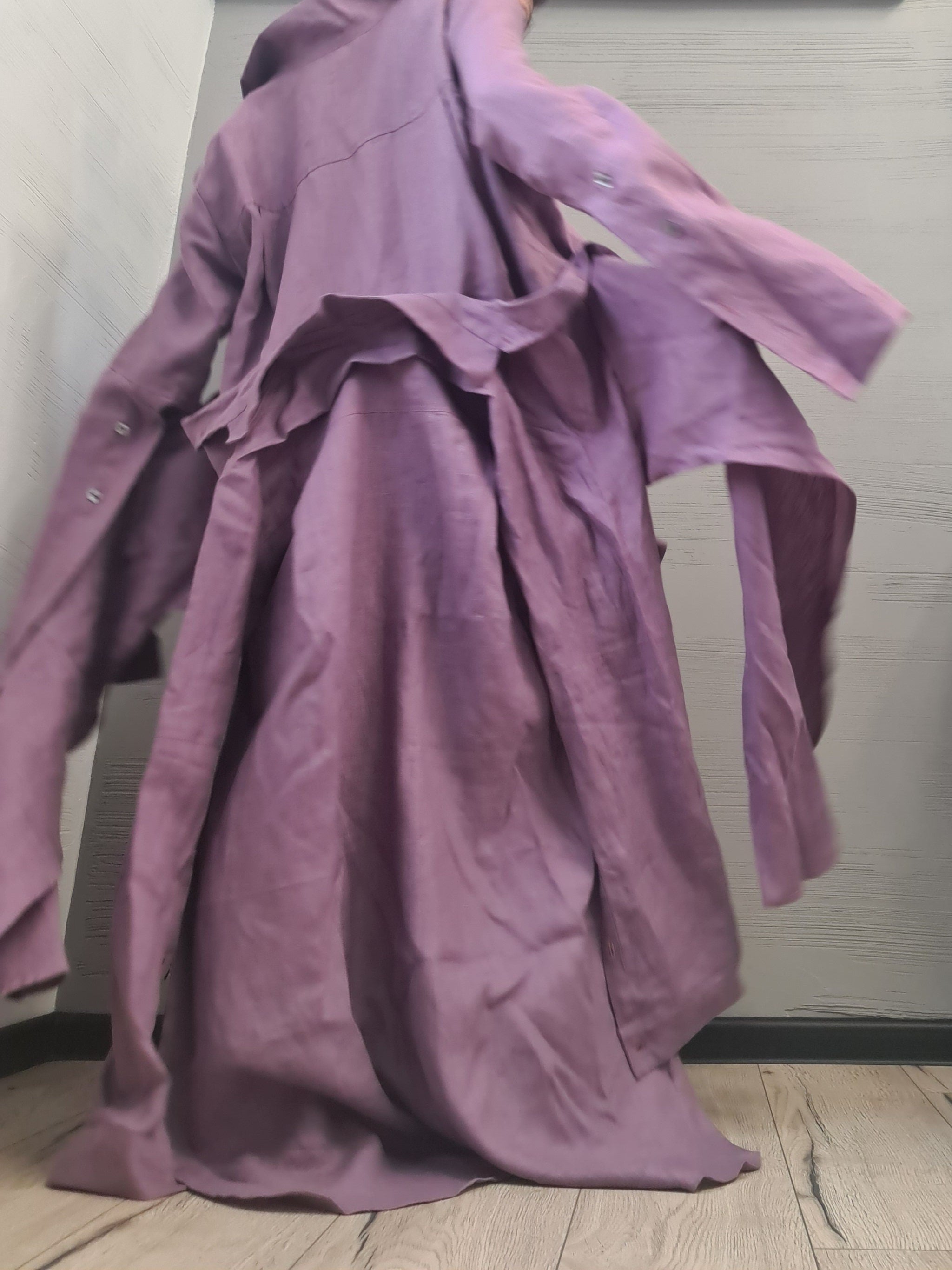 Deconstructed Shirt, Asymmetric Linen Shirt, Long Short Shirt Dress, Avant Garde Tunic, Loose Tunic Shirt,Extravagant Shirt, Tunic Shirt