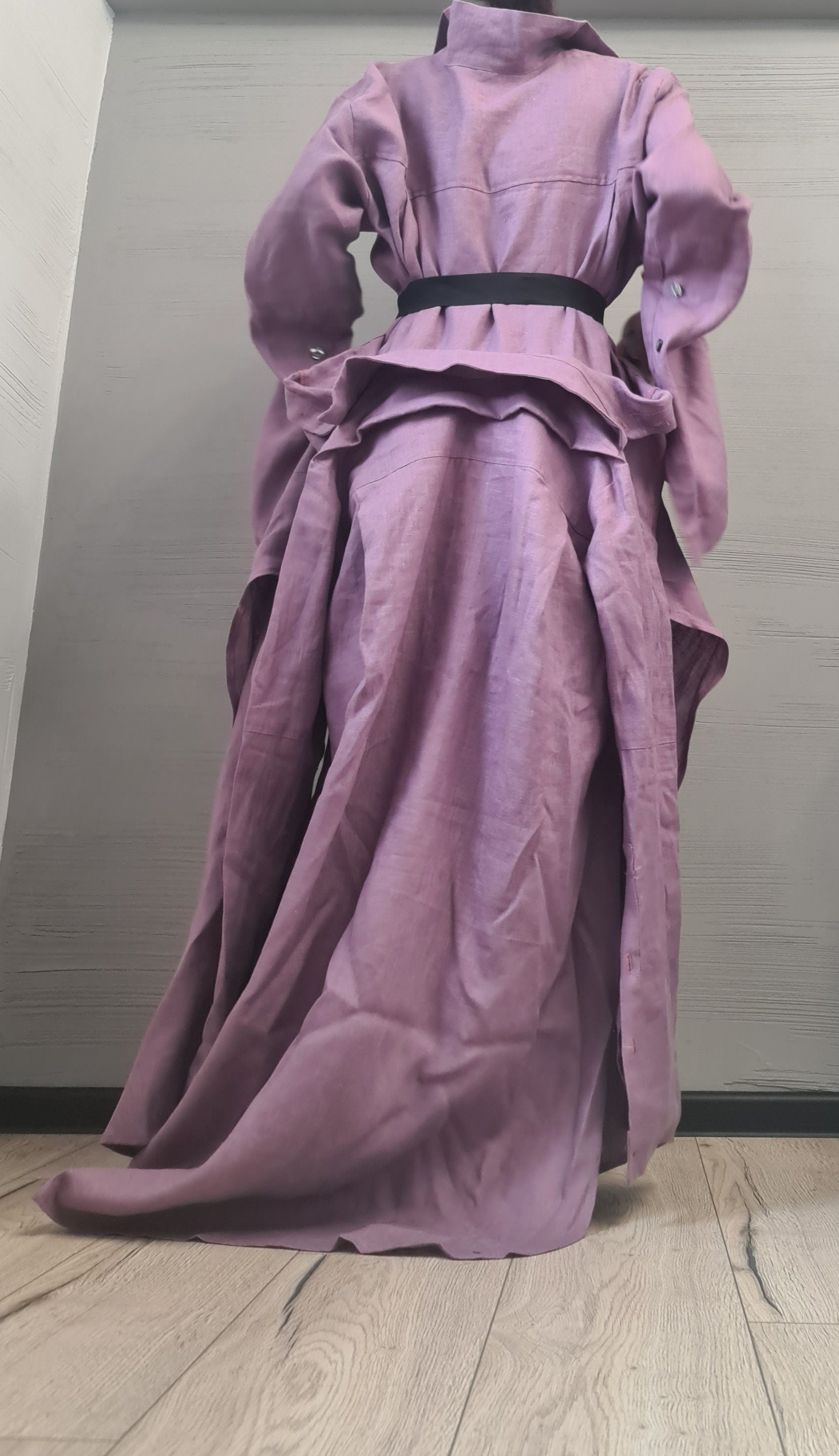 Deconstructed Shirt, Asymmetric Linen Shirt, Long Short Shirt Dress, Avant Garde Tunic, Loose Tunic Shirt,Extravagant Shirt, Tunic Shirt