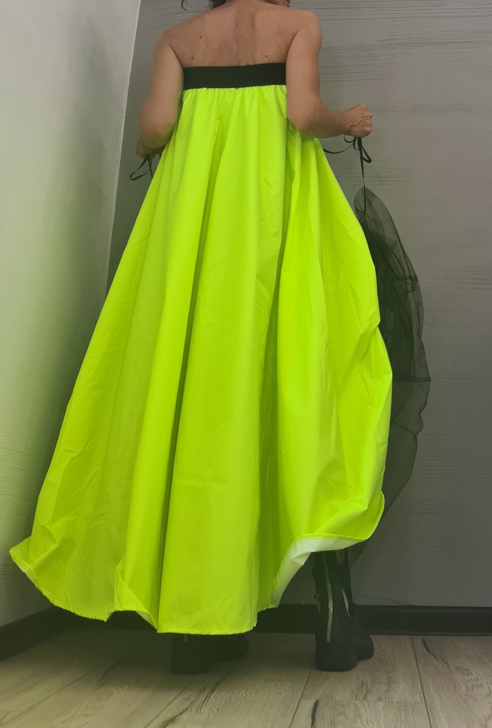 New collection Extravagant Ball Skirt Women, Avant-garde Tutu Cocktail Skirt, Asymmetric Long Short Skirt, High Tulle Circle Wedding Skirt