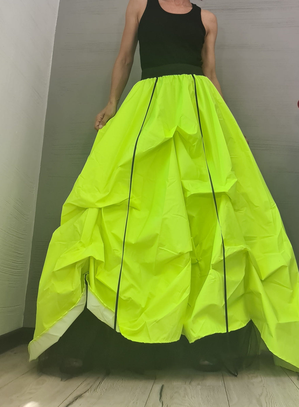 New collection Extravagant Ball Skirt Women, Avant-garde Tutu Cocktail Skirt, Asymmetric Long Short Skirt, High Tulle Circle Wedding Skirt