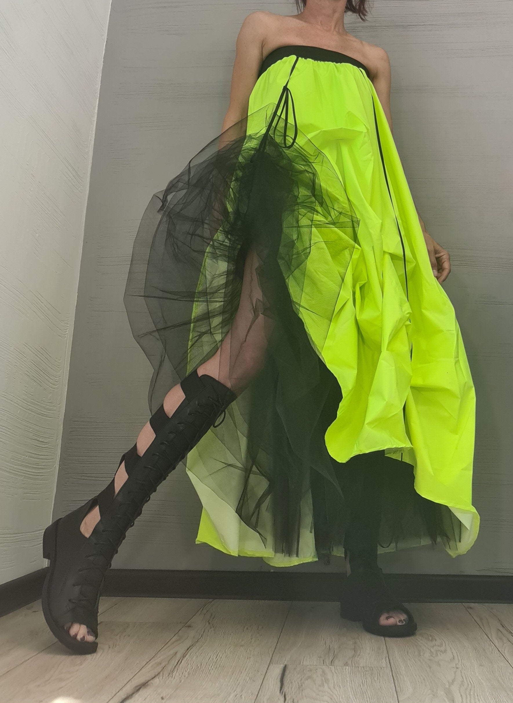 New collection Extravagant Ball Skirt Women, Avant-garde Tutu Cocktail Skirt, Asymmetric Long Short Skirt, High Tulle Circle Wedding Skirt