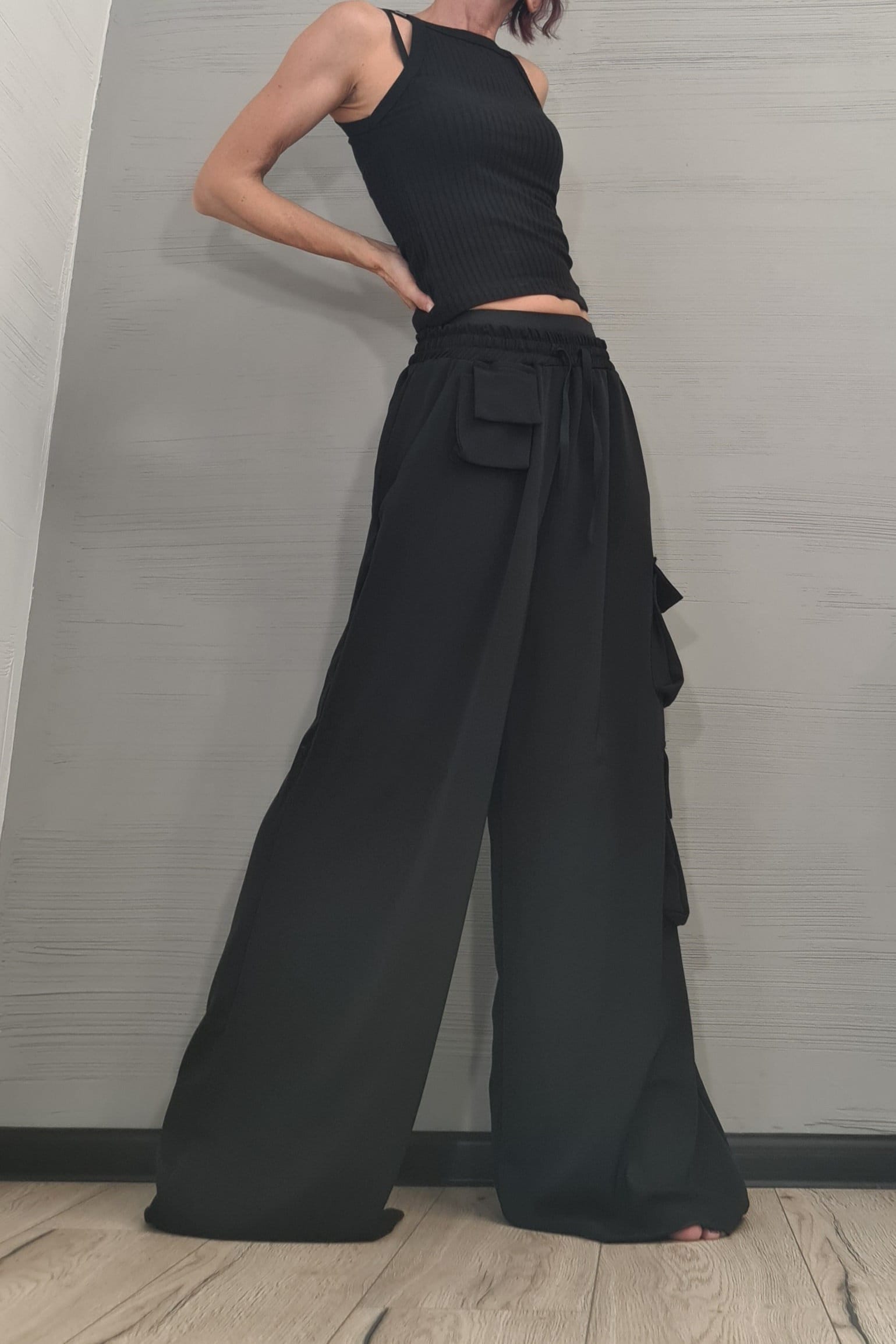 Wide Black Pants, New collection Avant Garde Loose Pants, Harem Pants Women, Extravagant  Pants,  Sexy Pants, Loose Pants