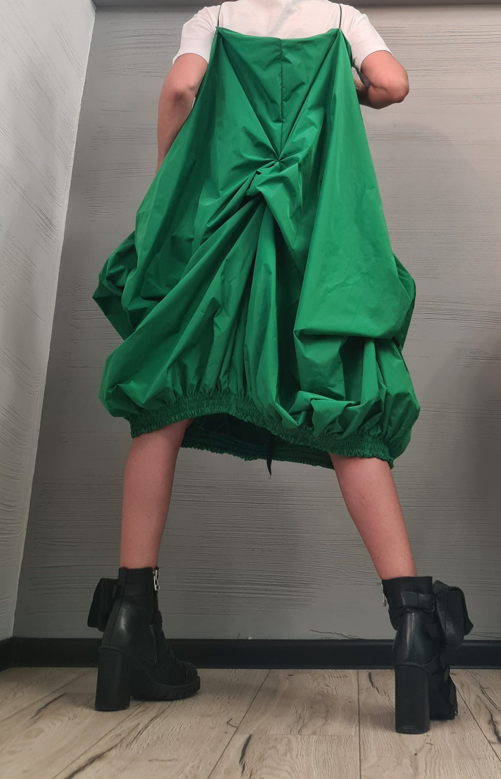 Long Short Loose Dress Pockets, Asymmetric Dress, Gothic Dress, Extravagant Deconstructed Dress, Sleeveless Dress, New collection