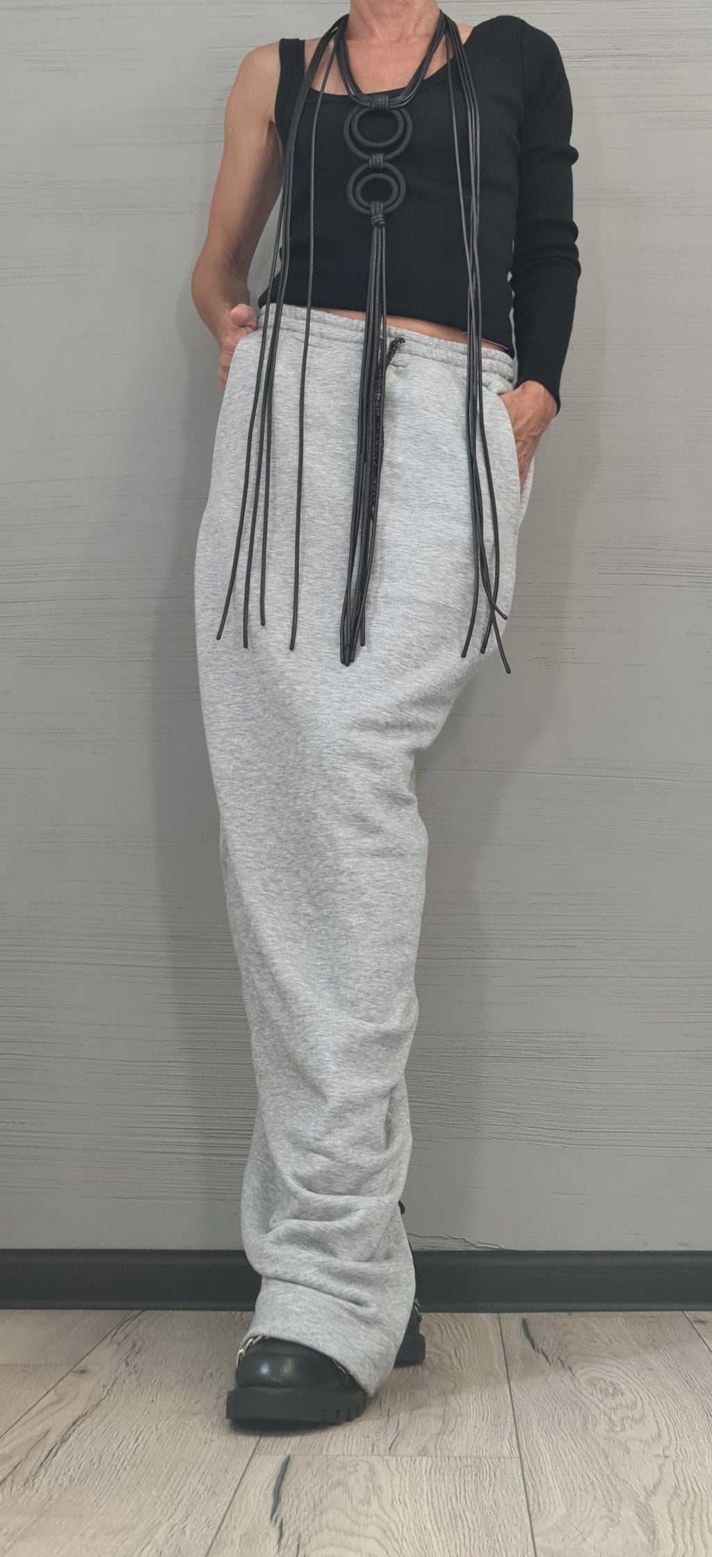 Long Sexy Cotton Skirt, Extravagant Skirt, A Line Skirt, Long Slit Skirt, Gothic Skirt, Asymmetric Skirt