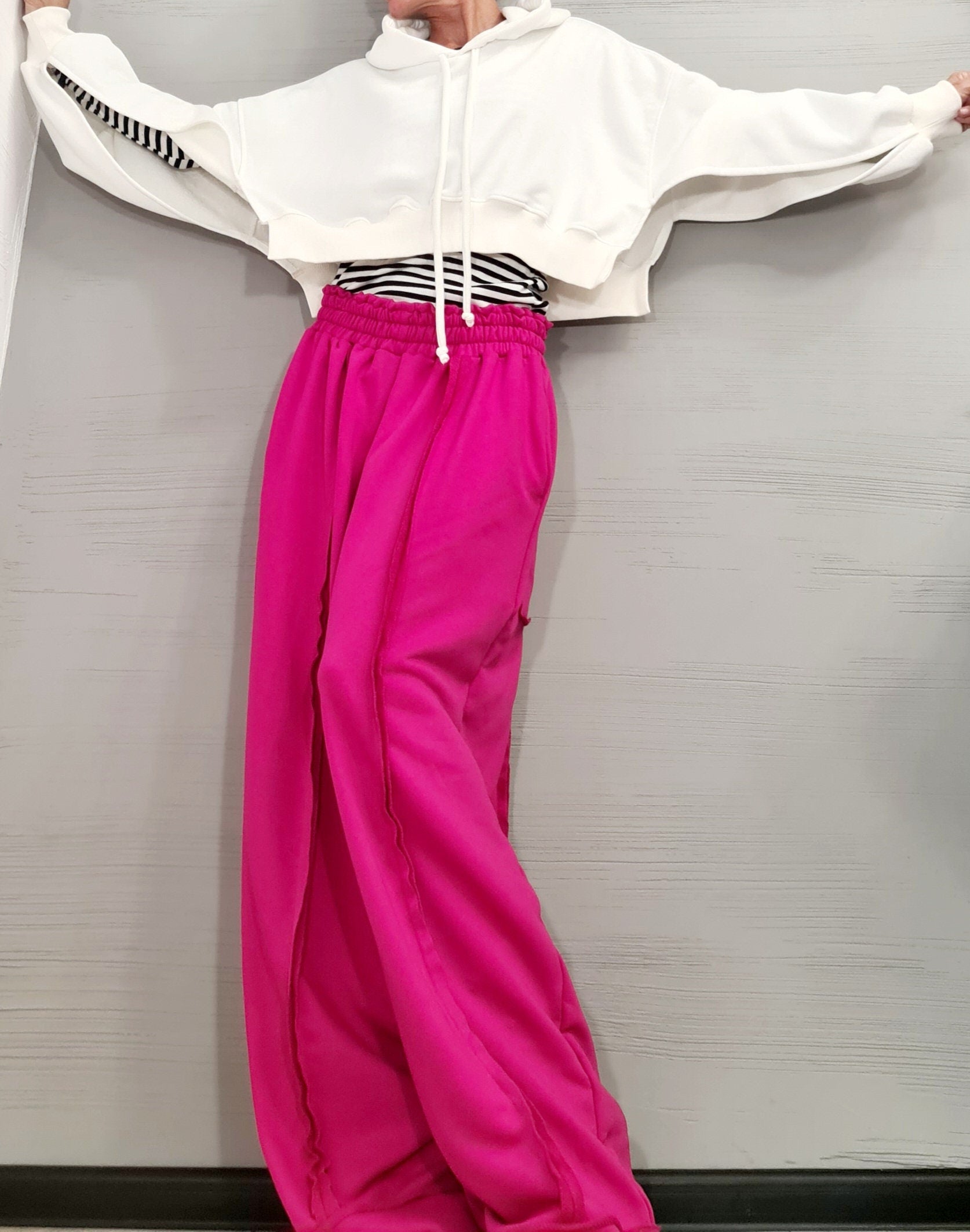 Wide Leg Pants, Avant Garde Loose Pants, Harem Pants Women, Extravagant Cotton Pants, Casual Pants
