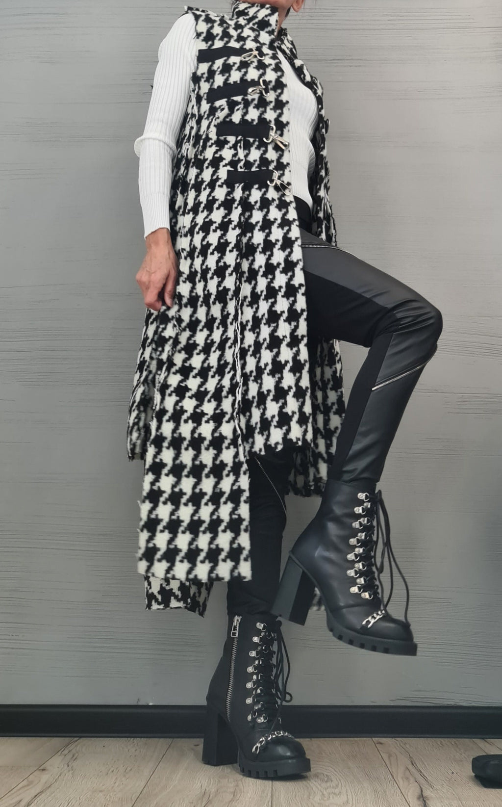 New collection Wool vest Gothic Vest, Asymmetric Vest, Sleeveless Vest, Long Short Vest, Extravagant Vest, Maxi Vest, Designer Vest