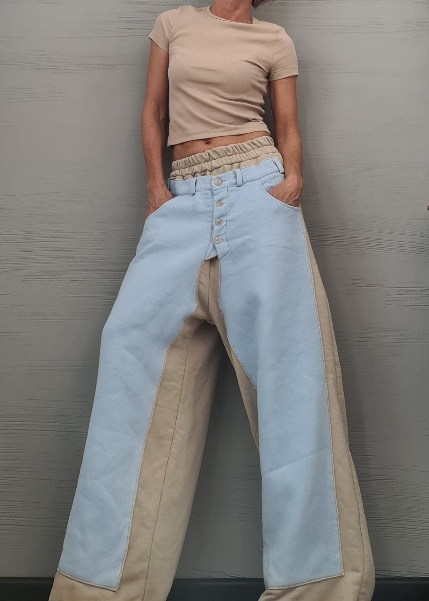 New collection Avant Garde Loose Pants, Harem Pants Women, Extravagant Cotton Pants, Drop Crotch Pants, Loose Trousers