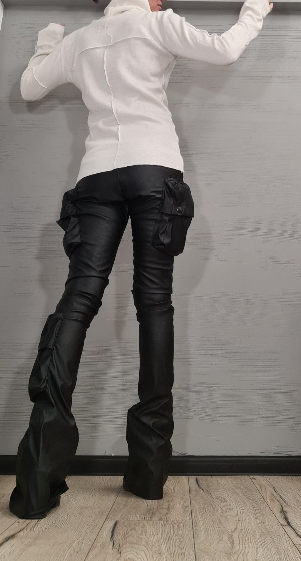 NEW Collection Knitted Sexy Black Turtle Neck Fitted Top Blouse, Extravagant Top, Warm and soft blouse, Sexy Top, Outer seam