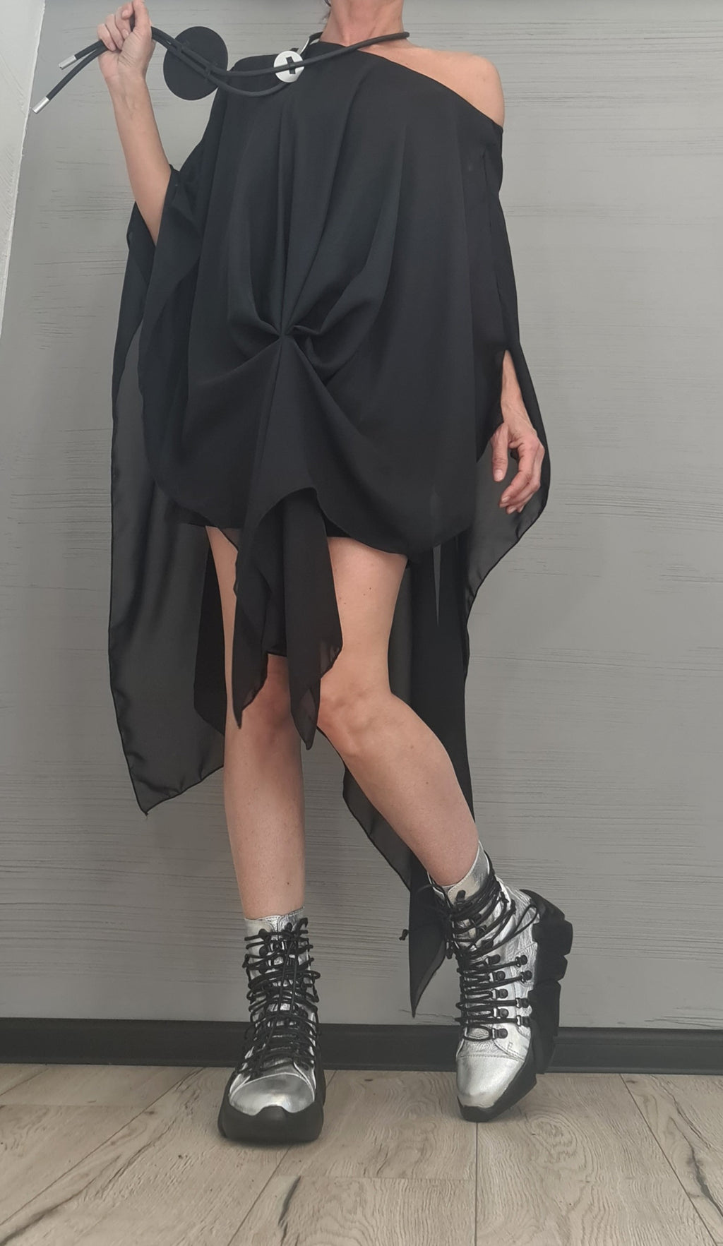 Cocktail Dress, Party Tull Dress, Sexy Dress Extravagant Dress, Asymmetric Tull  Dress, Plus Size Clothing, DRESSSHOESCODE