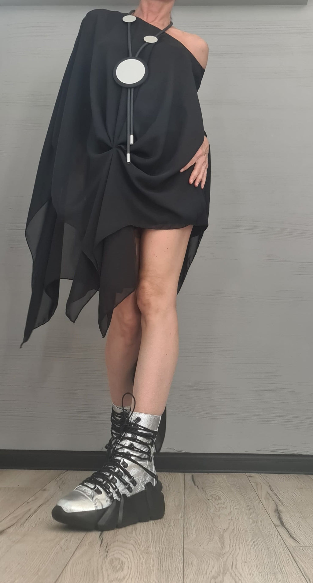 Cocktail Dress, Party Tull Dress, Sexy Dress Extravagant Dress, Asymmetric Tull  Dress, Plus Size Clothing, DRESSSHOESCODE