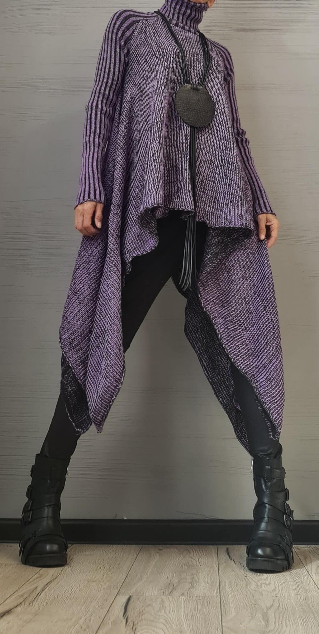 Geometric Extravagant Necklace, Avant Garde Gothic Necklace, HandMade, extravagant Jewelry New collection