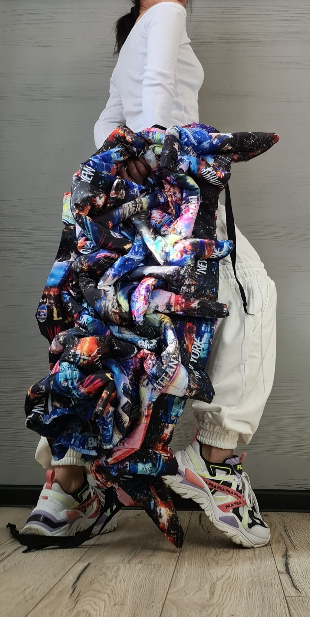 Extravagant Winter Jacket, Women Short Jacket, Asymmetric Jacket, Waterproof Jacket, Windproof Jacket, Puffer Jacket, Quilted Jacket