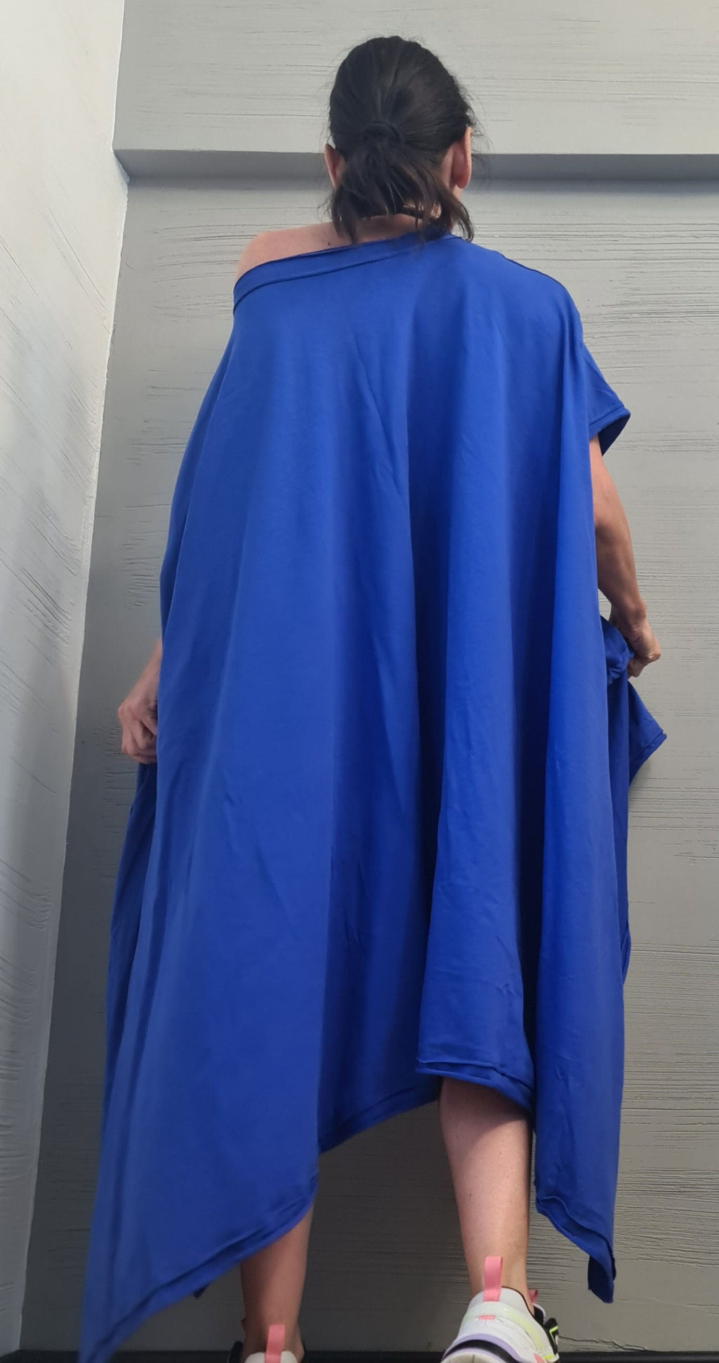 Asymmetrical Dress Tunic, Loose Tunic, Extravagant tunic, Oversize Tunic Dress, DRESSSHOESCODE