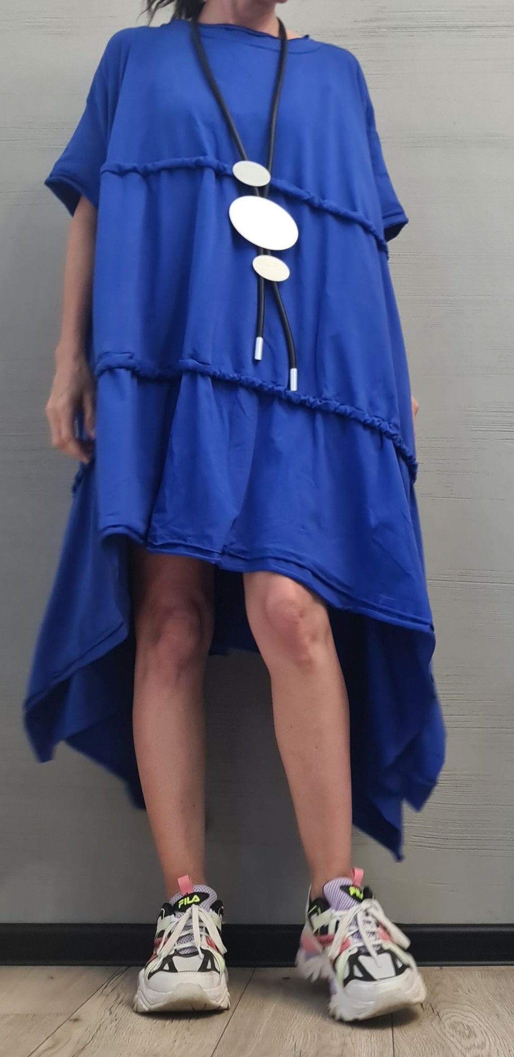 Asymmetrical Dress Tunic, Loose Tunic, Extravagant tunic, Oversize Tunic Dress, DRESSSHOESCODE