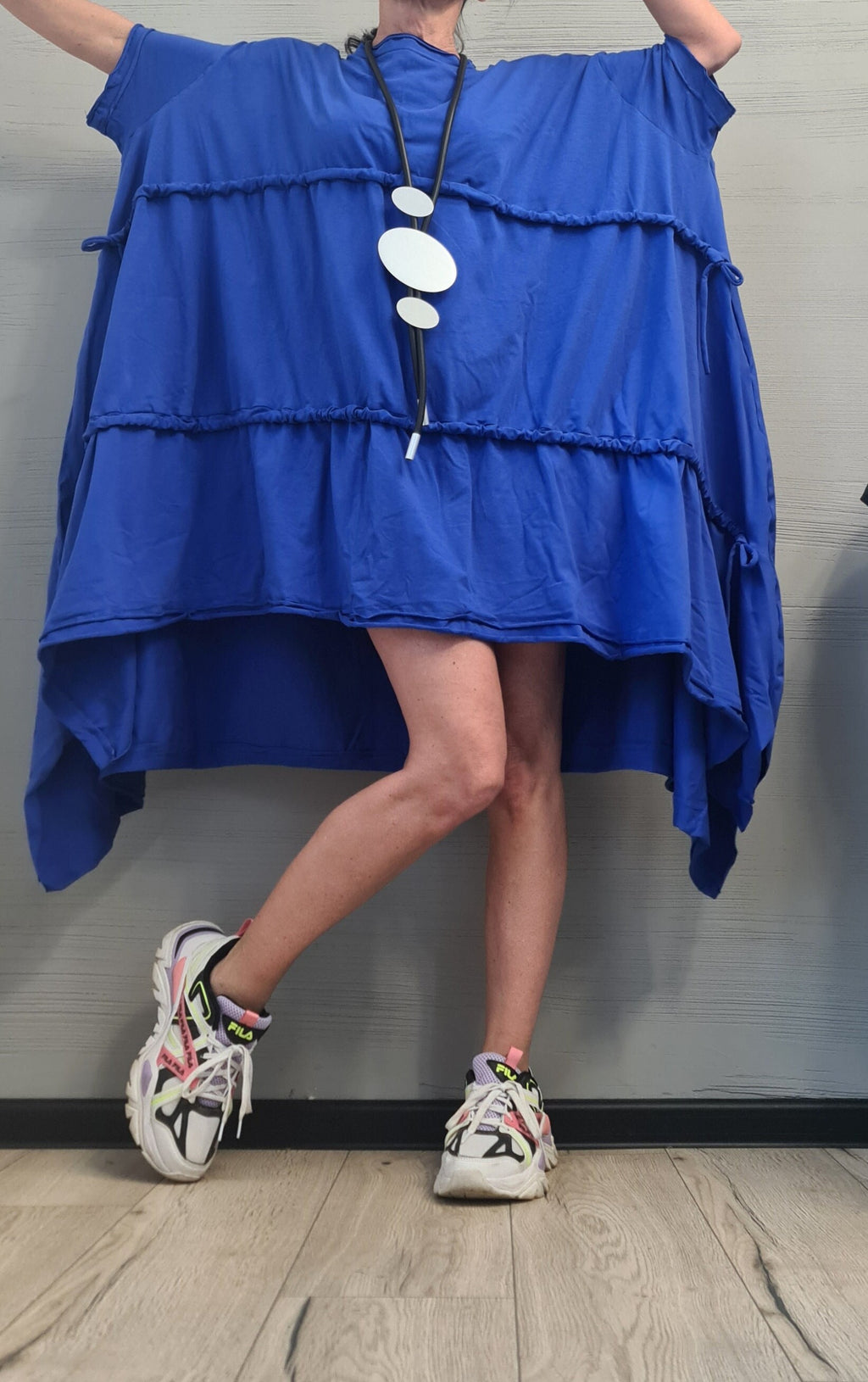 Asymmetrical Dress Tunic, Loose Tunic, Extravagant tunic, Oversize Tunic Dress, DRESSSHOESCODE